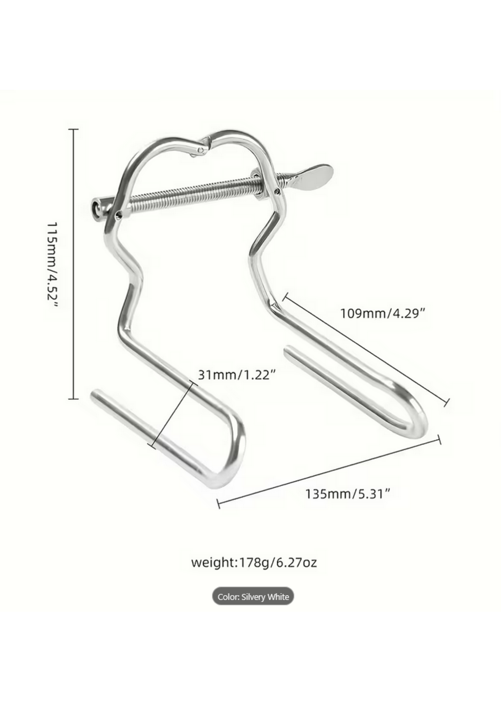 Adjustable Vaginal and Anal Dilator