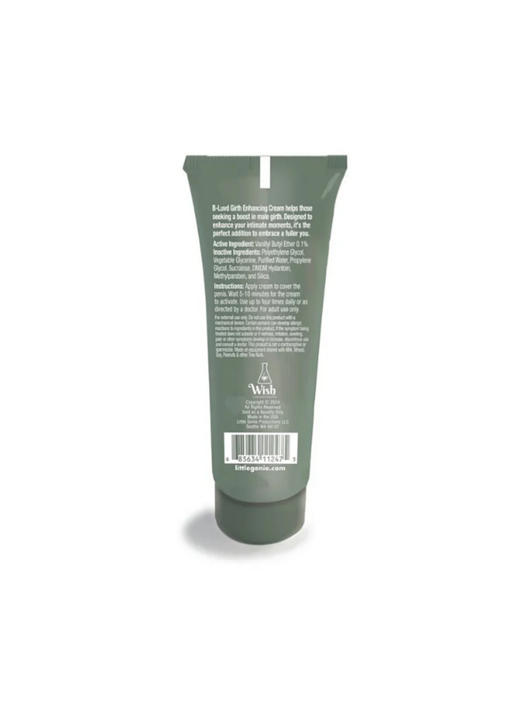 B-Luvd Girth Enhancing Cream 2oz