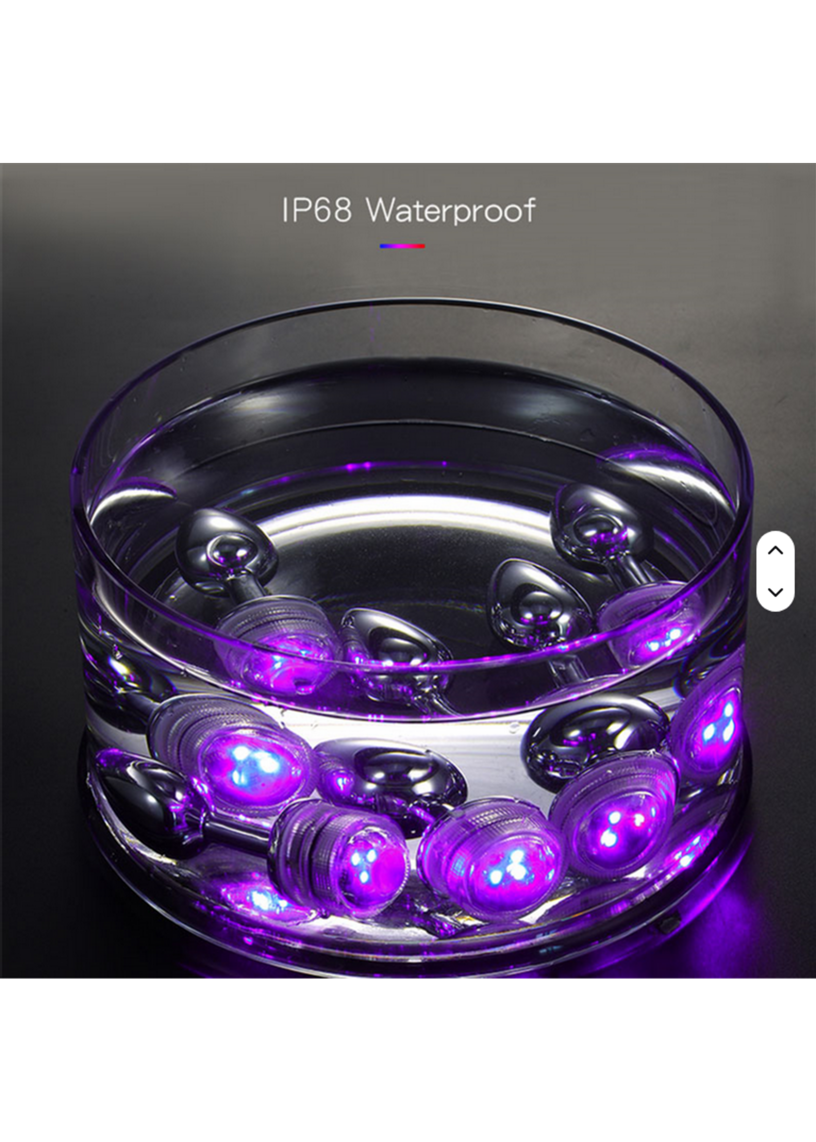 Smoosh Toys Smoosh LED Butt Plug