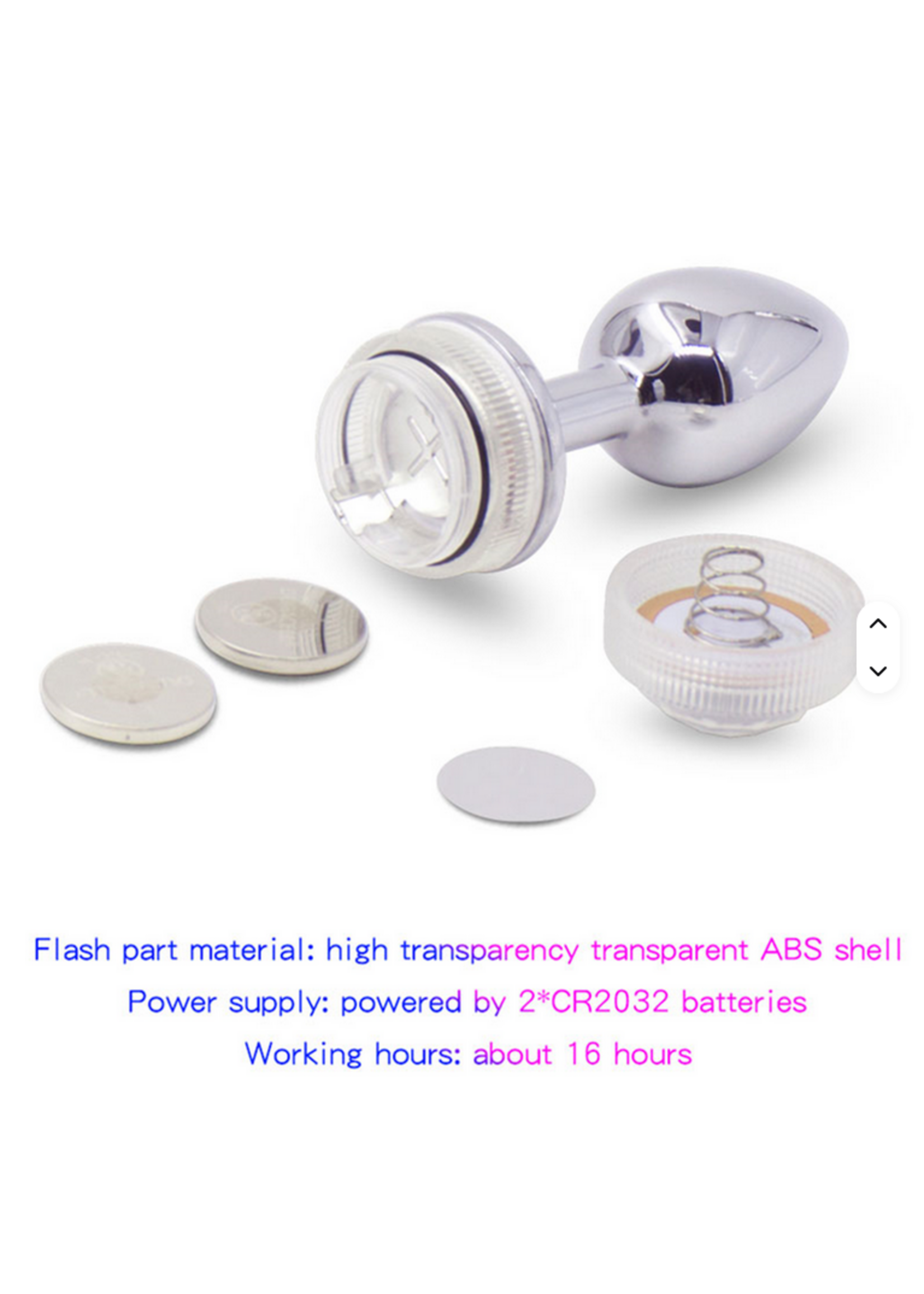 Smoosh Toys Smoosh LED Butt Plug