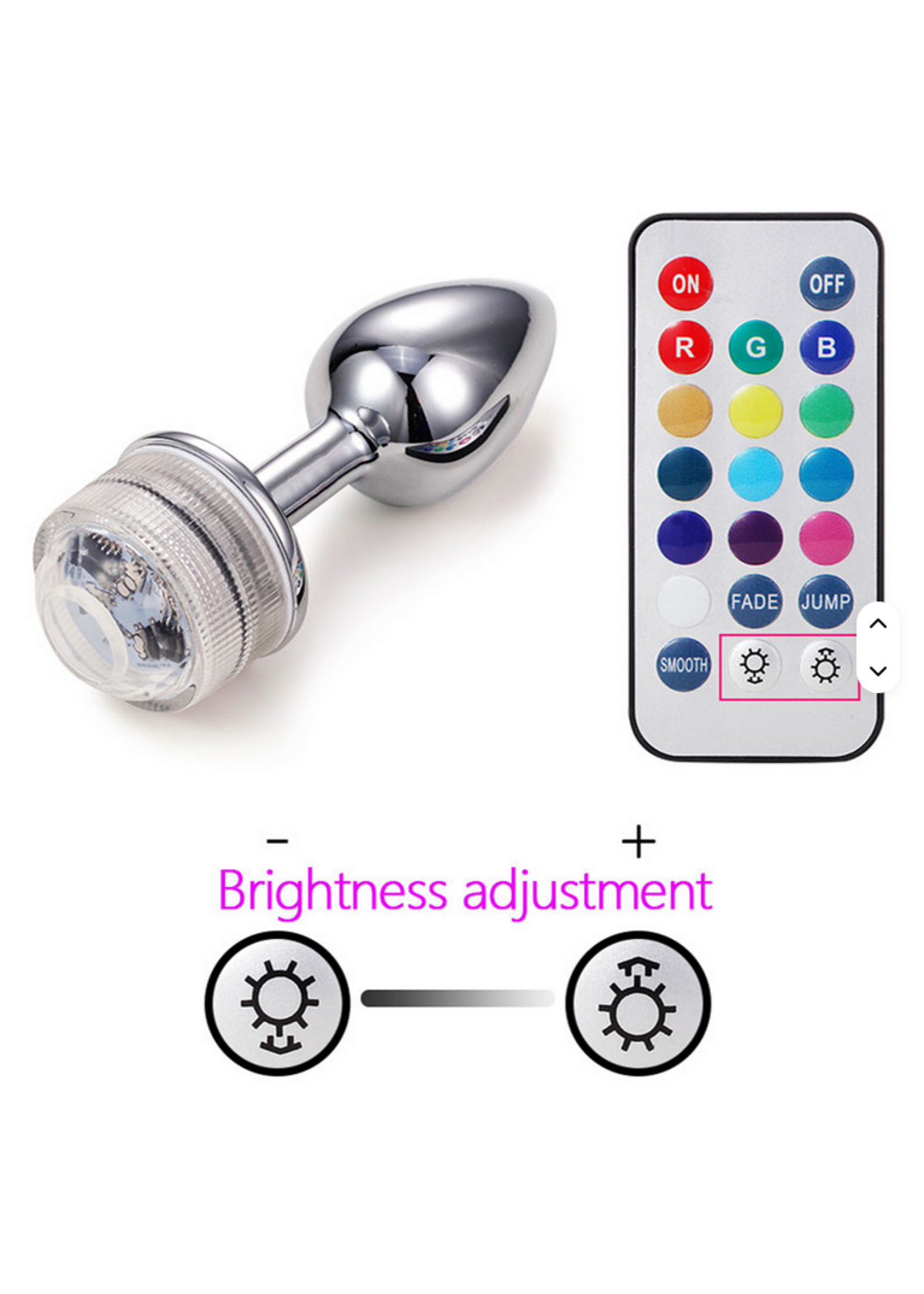 Smoosh Toys Smoosh LED Butt Plug