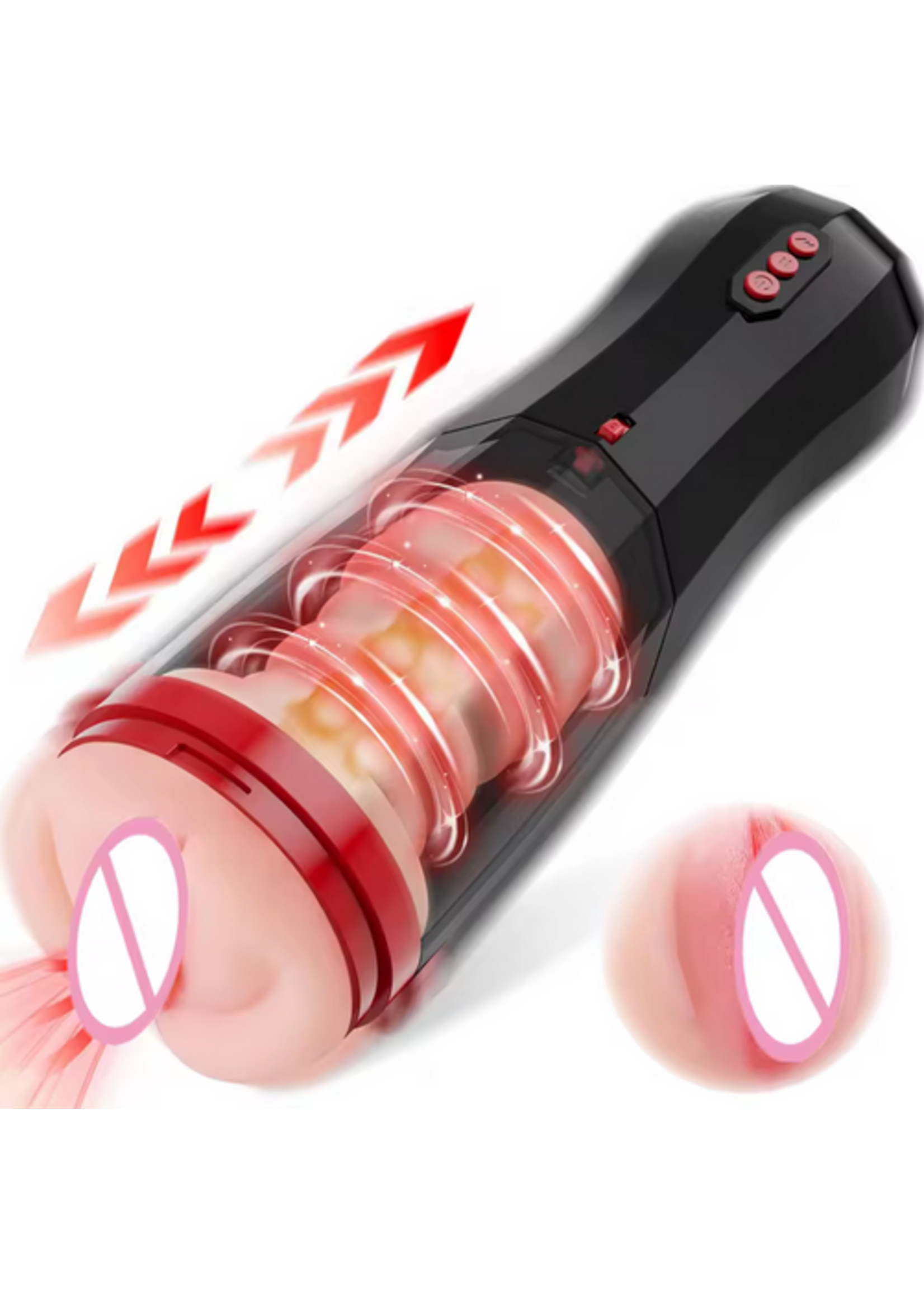 Smoosh Toys Smoosh Internal Thrusting Stroker