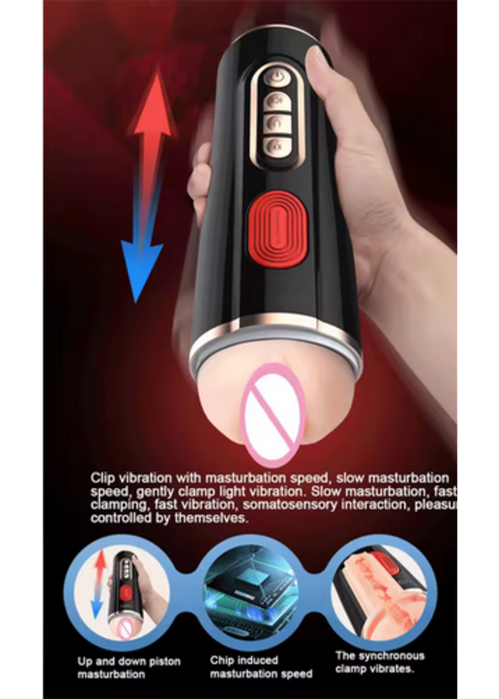 Smoosh Toys Smoosh Tight Hole Thrusting Stroker