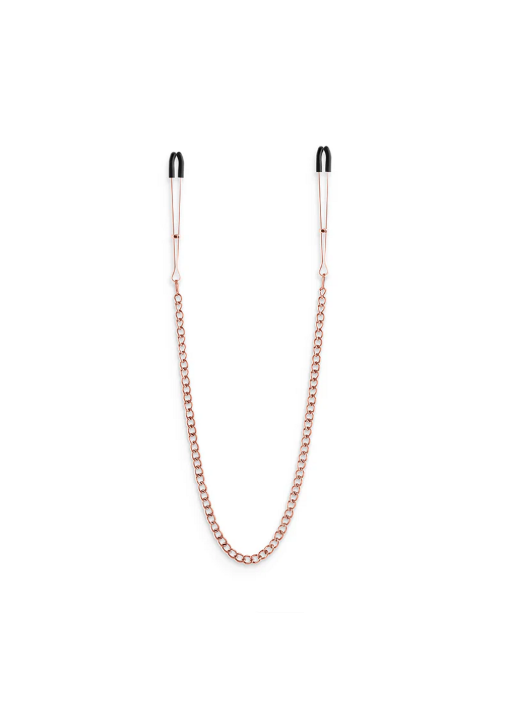 Bound Nipple Clamps - DC3 - Rose Gold