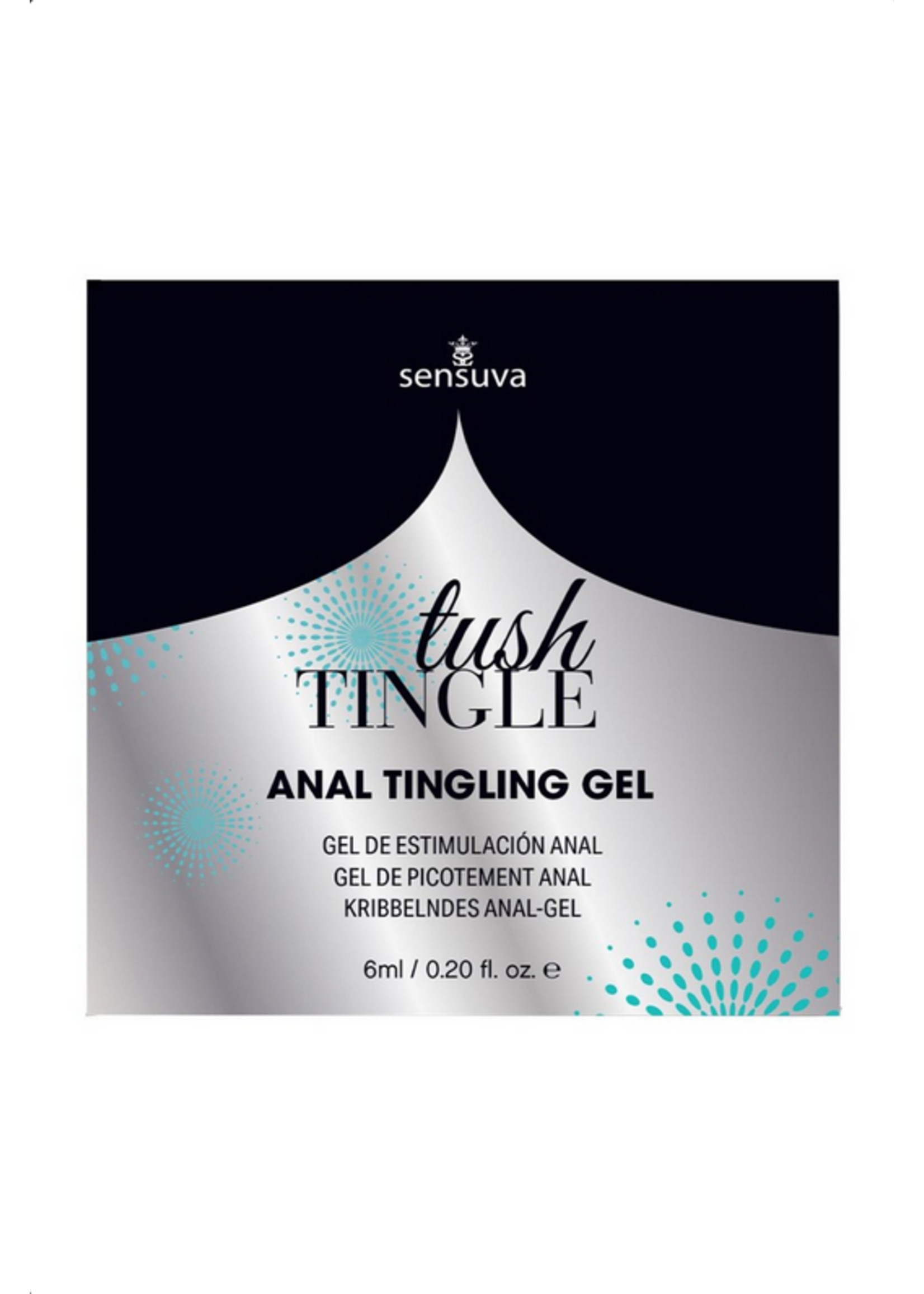 Sensuva Tush Tingle Anal Stimulation Gel 6mL Single Use Packet