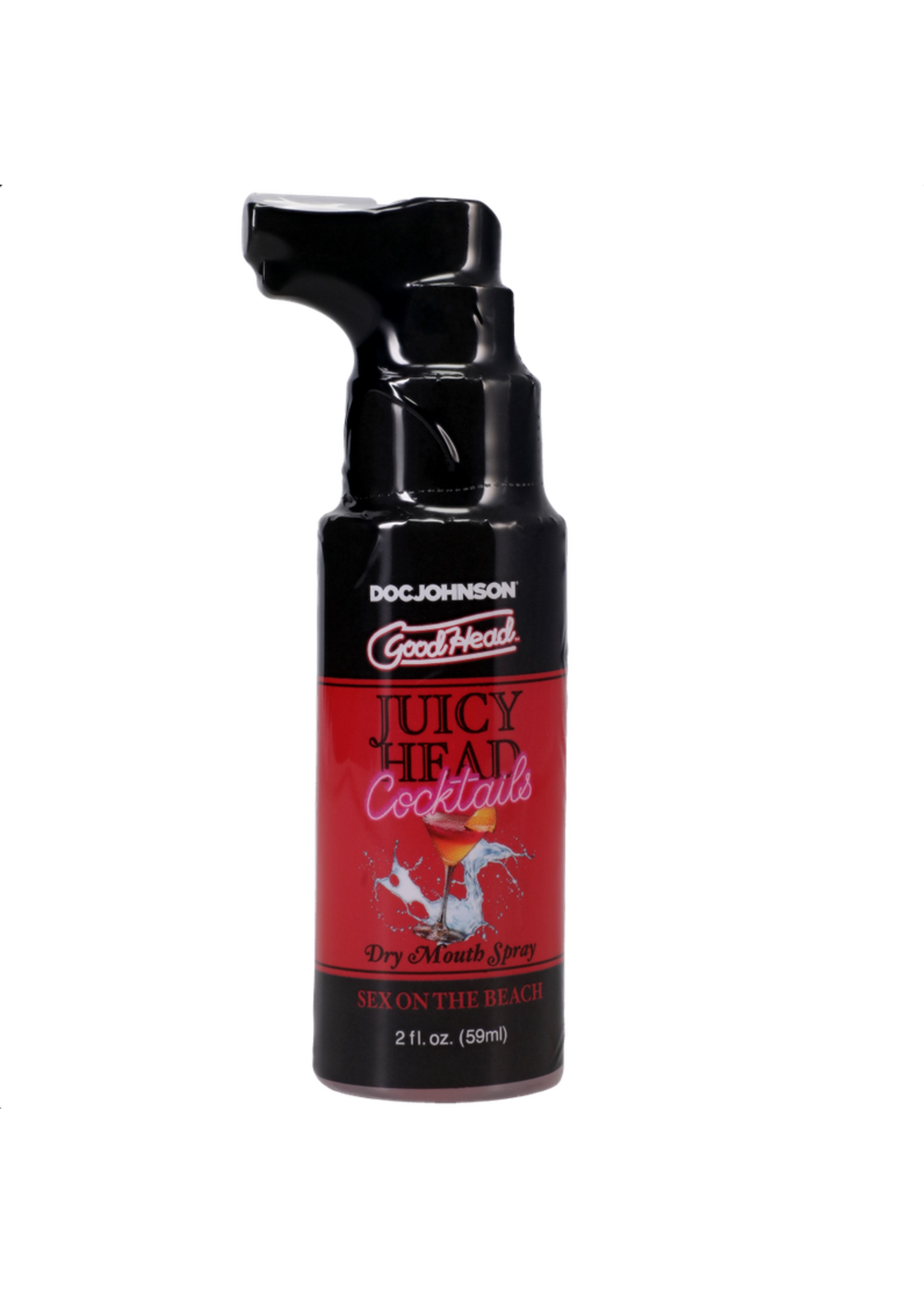 DocJohnson GoodHead - Juicy Head - Cocktails - Dry Mouth Spray - Sex on the Beach - 2 fl. oz.