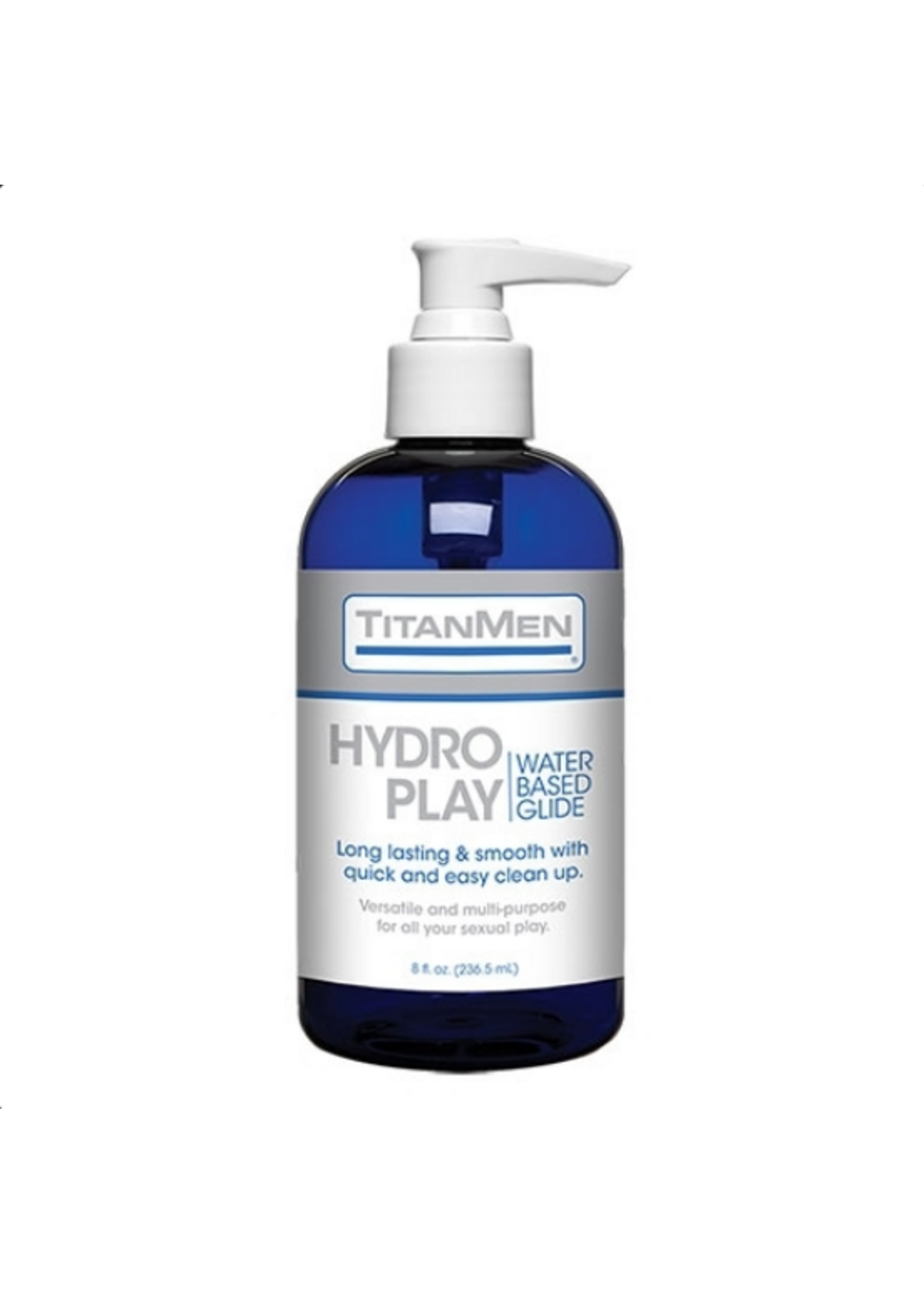TitanMen® Hydro Play - Water Based Lubricant - 8 fl. oz.