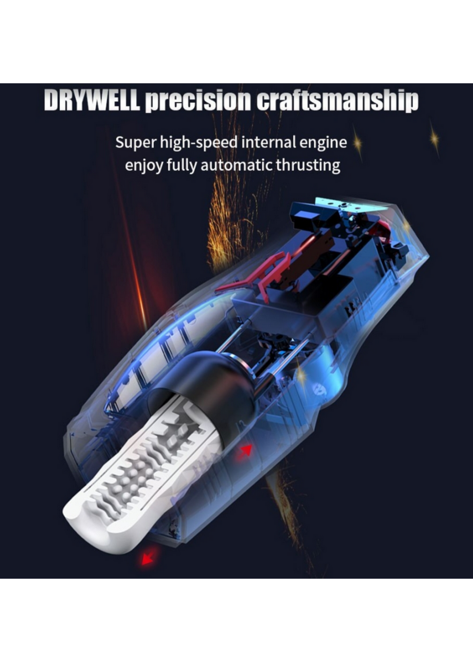 Drywell - Legend - Super Engine Auto Masturbator & Hifi Stereo Bluetooth Speaker