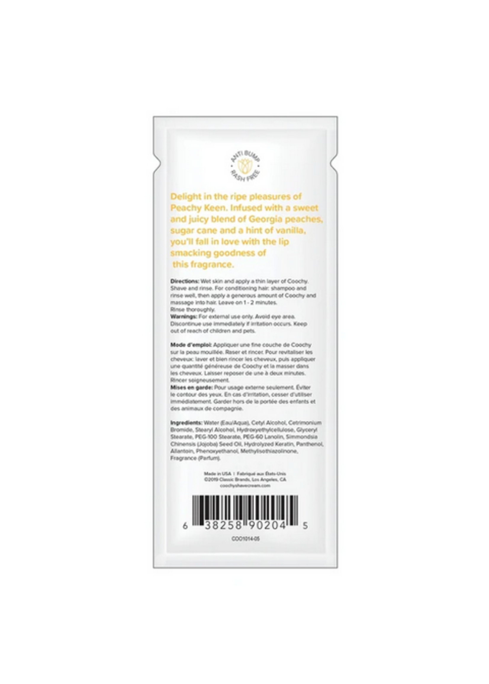 Coochy Coochy Shave Cream 0.5 fl oz | 15mL - FOIL