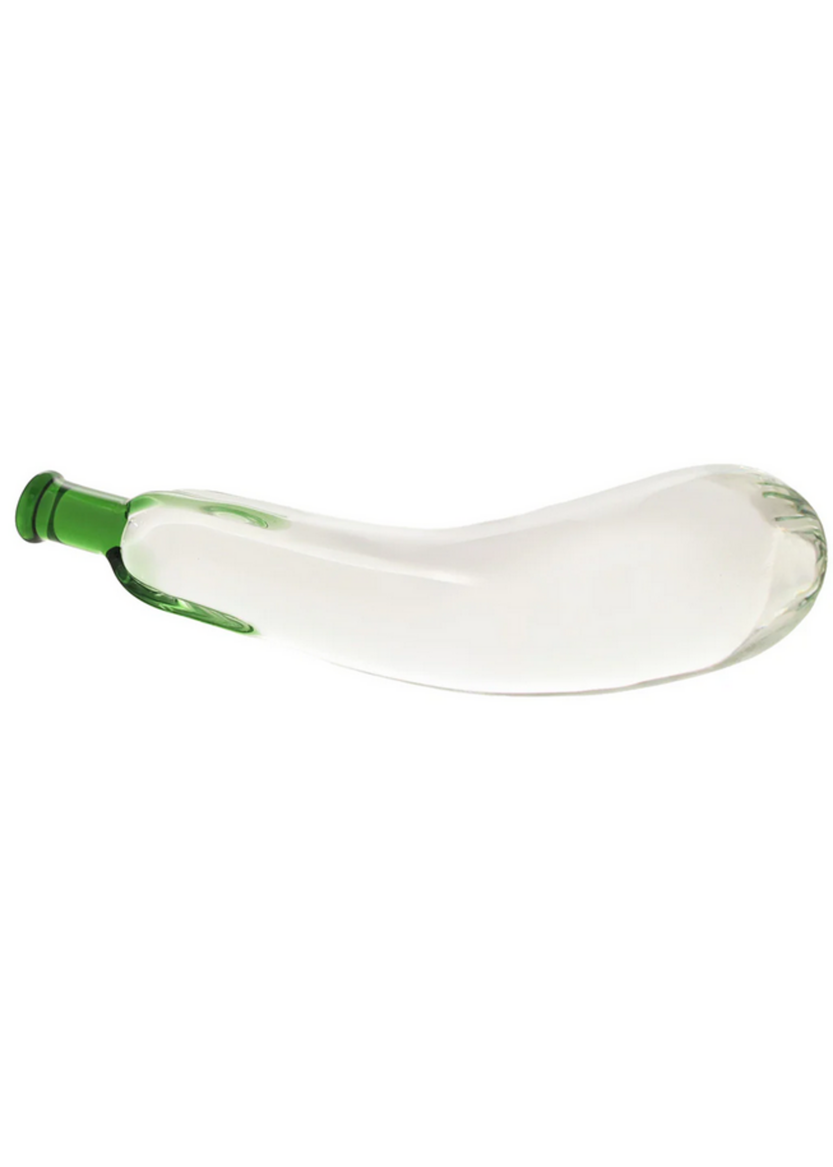gläs Eggplant Ecstacy Glass Dildo