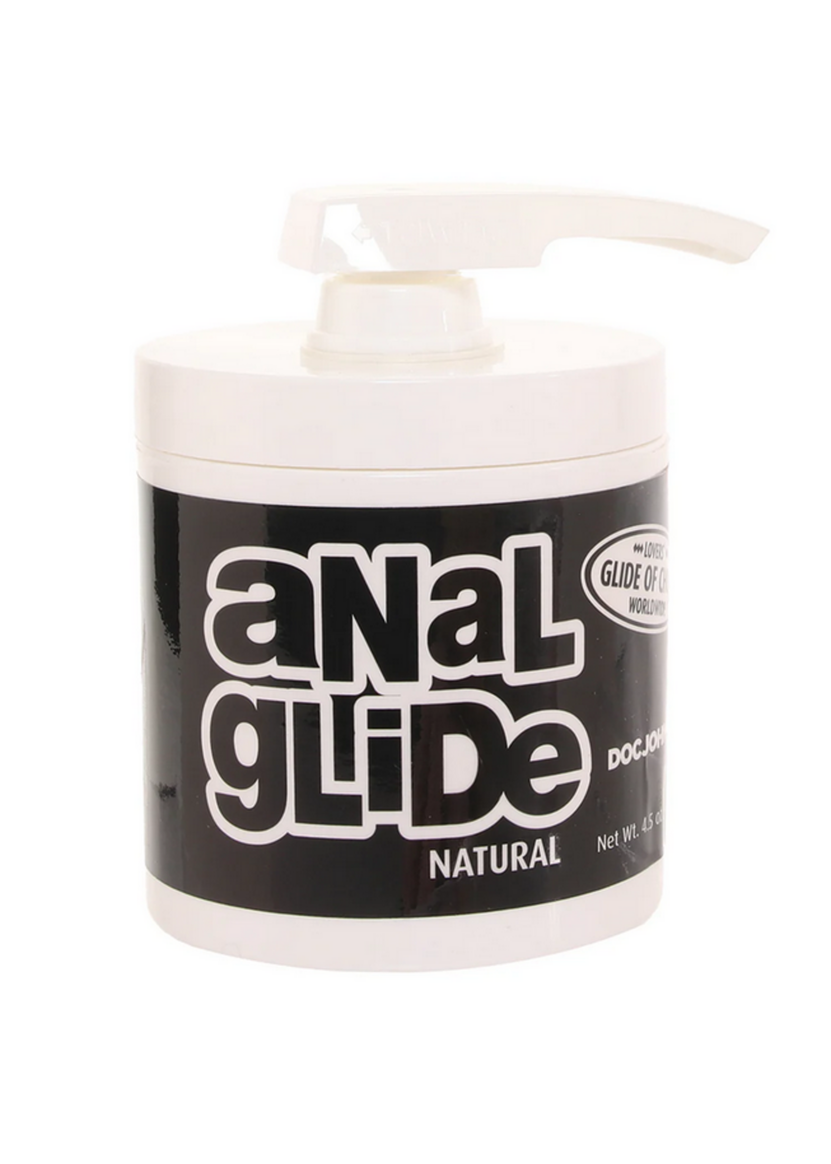 DocJohnson Anal Glide Natural Oil Based Lube 4.5oz/127g