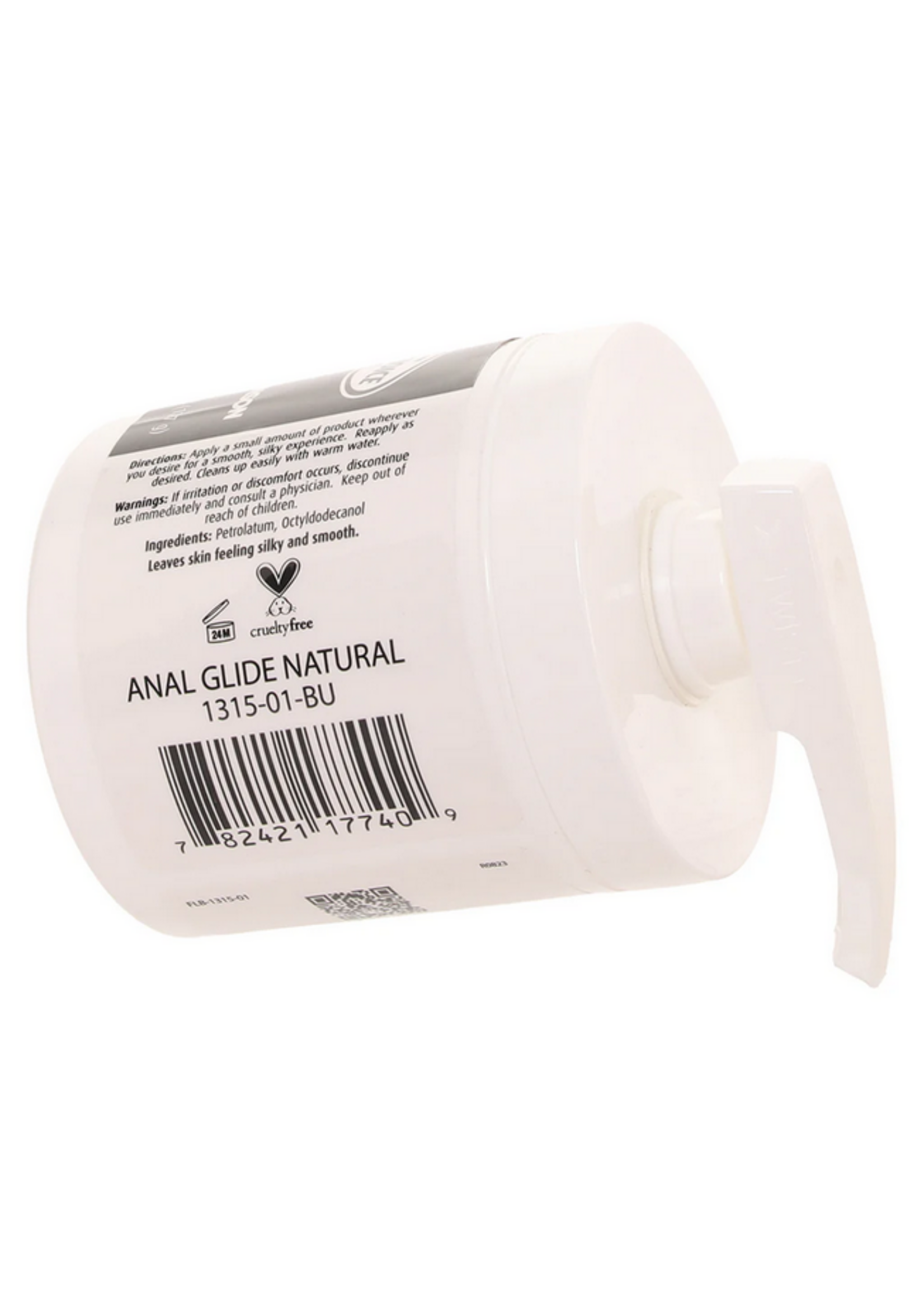 DocJohnson Anal Glide Natural Oil Based Lube 4.5oz/127g