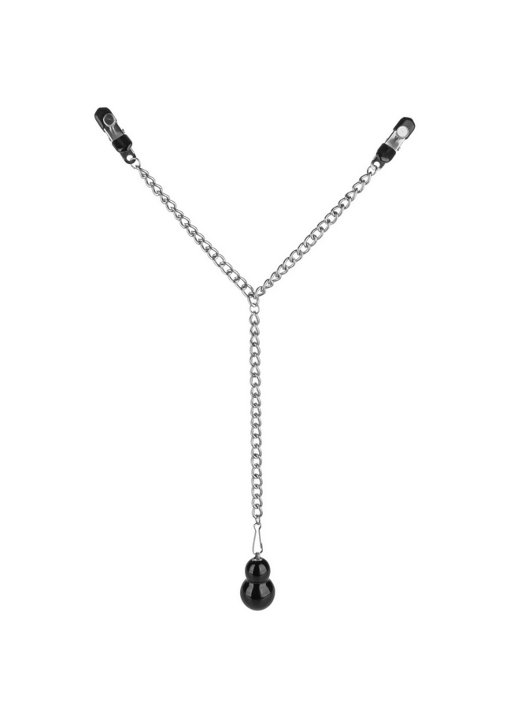 Calexotics Nipple Play Weighted Dual Tier Nipple Clamps