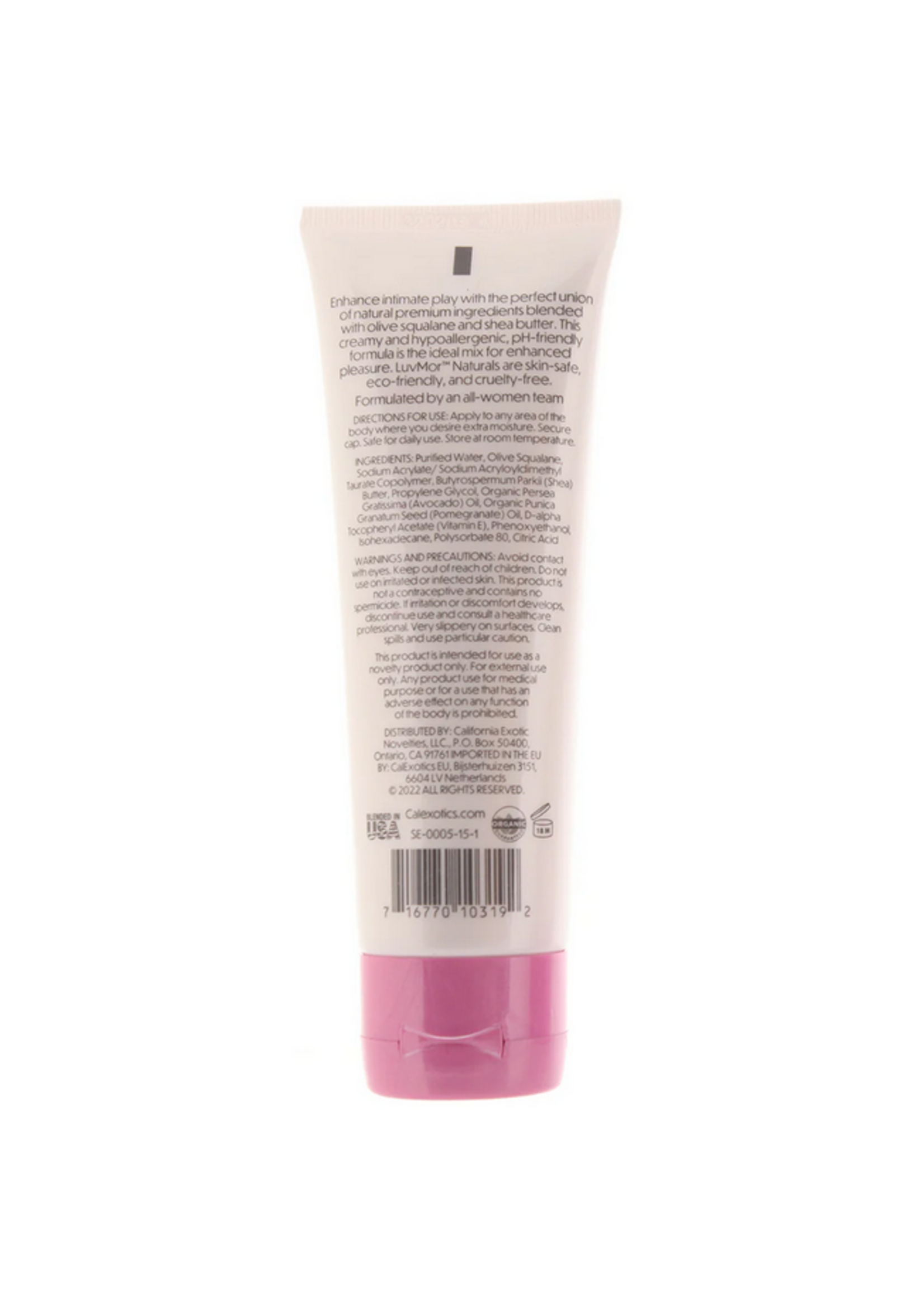 Calexotics LuvMor Naturals Hybrid Lube 4oz