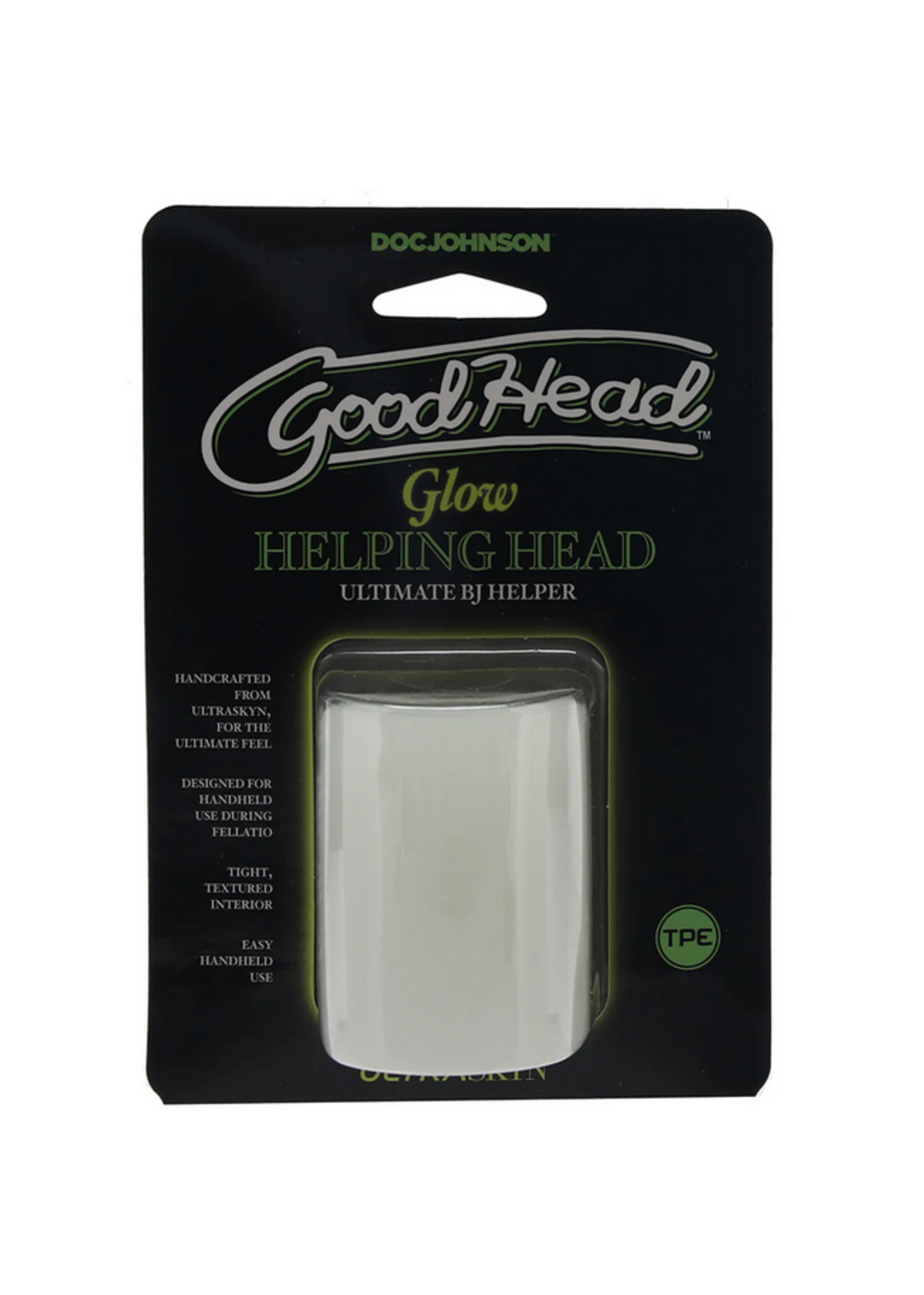 DocJohnson GoodHead Glow Helping Head Stroker