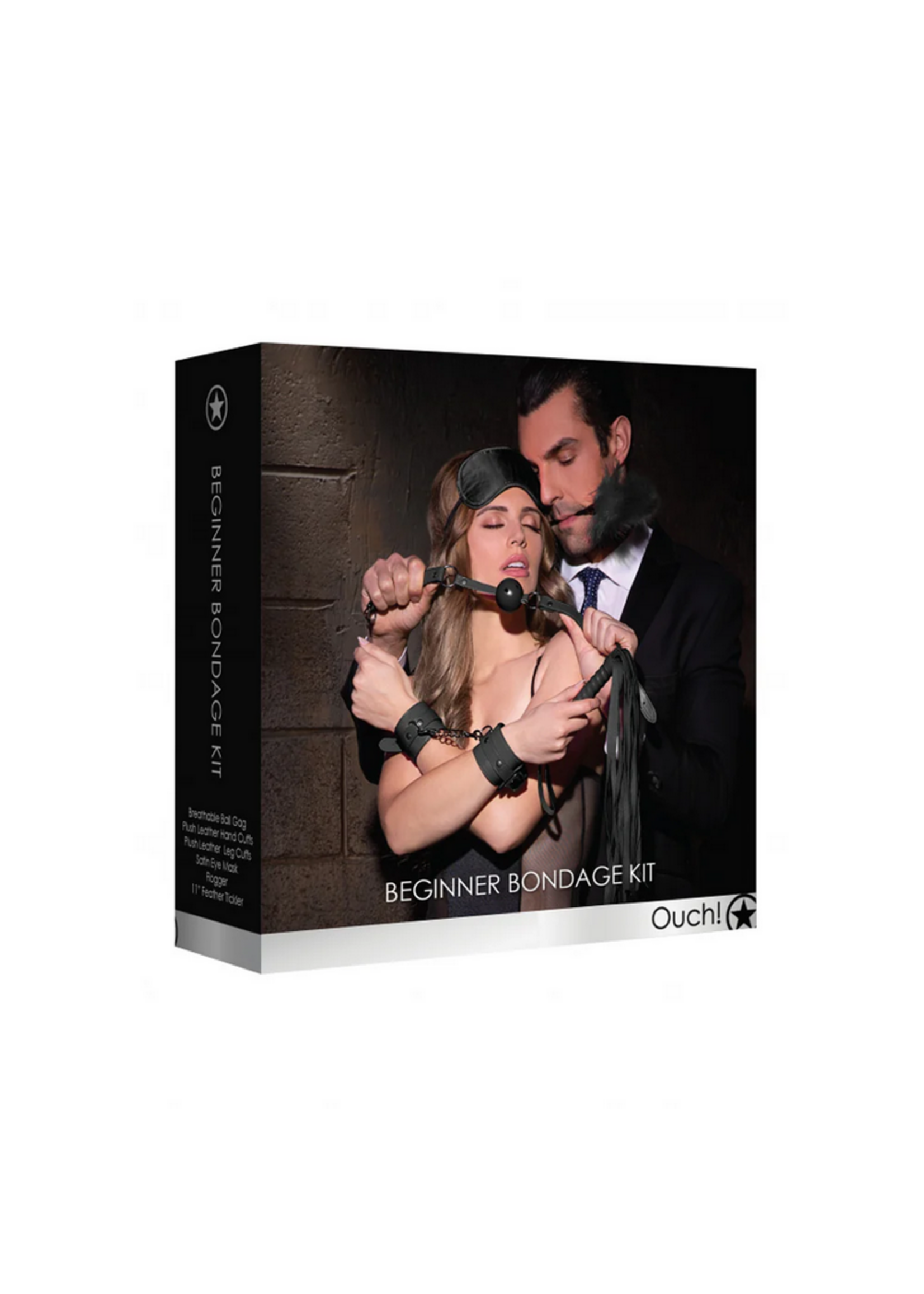 Ouch! Ouch! Beginners Bondage Kit - Black