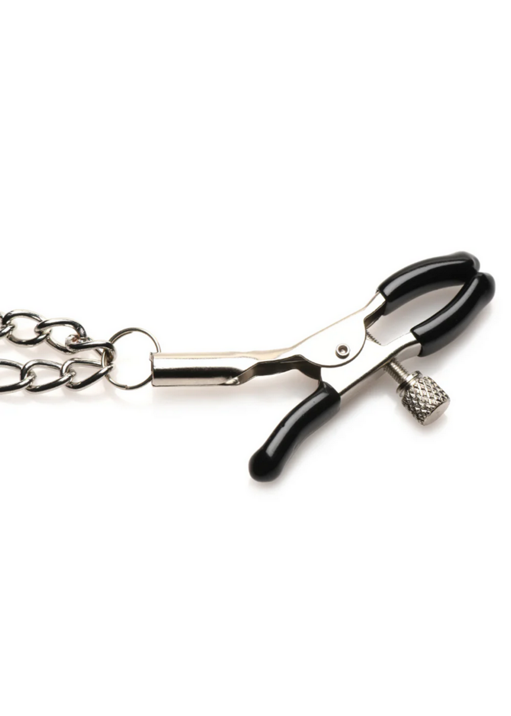 Master Series Daggers Double Chain Nipple Clamps