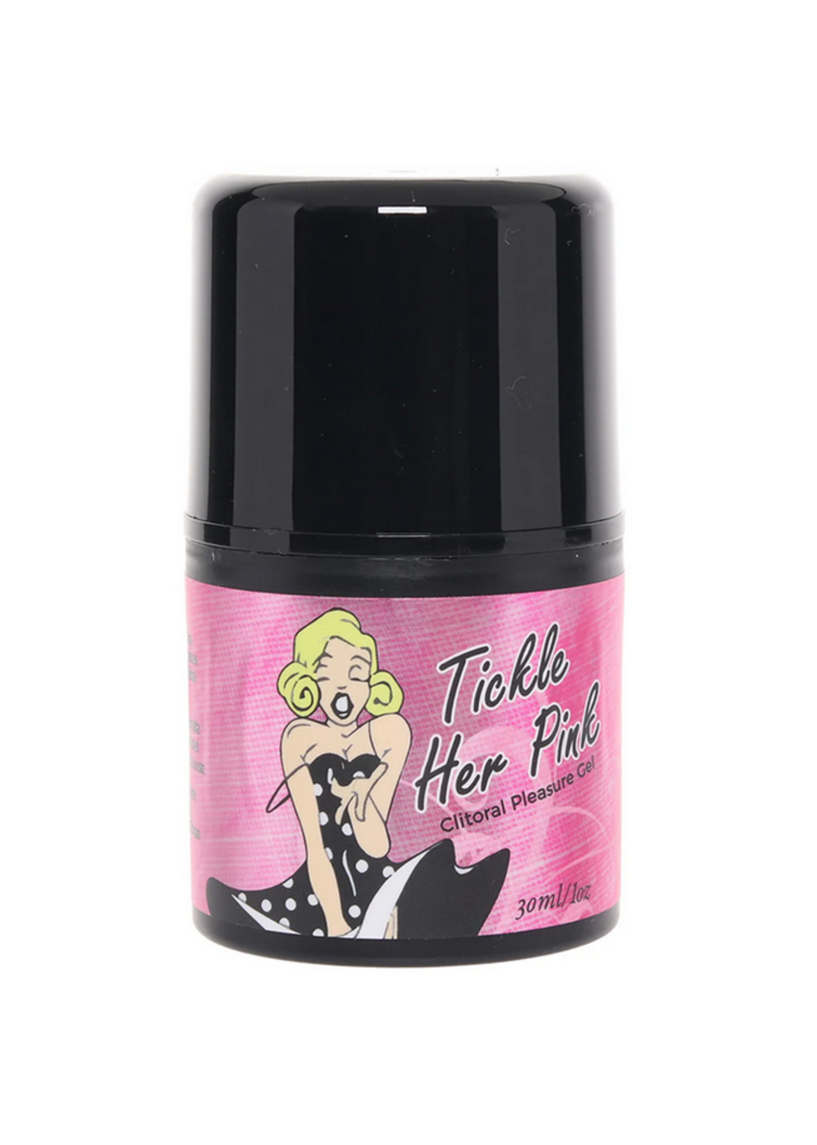 Tickle Her Pink Clitoral Pleasure Gel Pump in 1oz/30ml