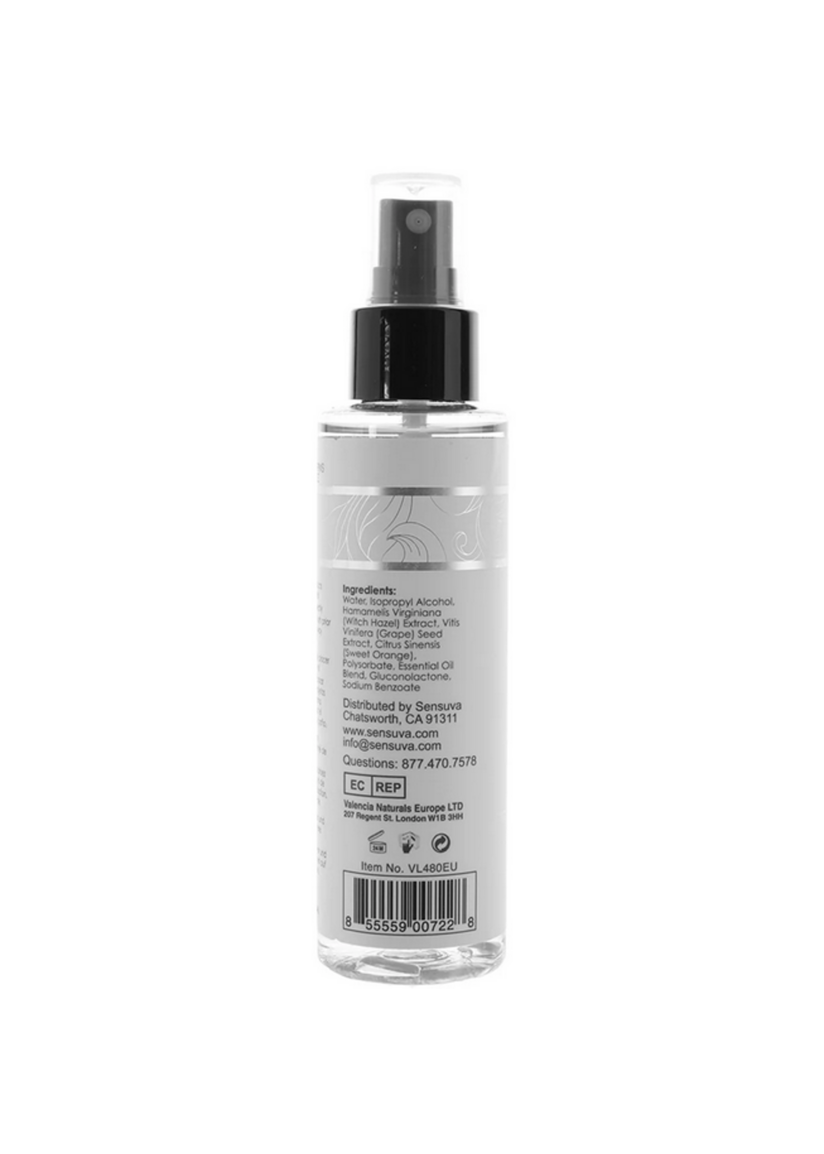 Sensuva Think Clean Thoughts Anti-Bacterial Toy Cleaner 4.2oz