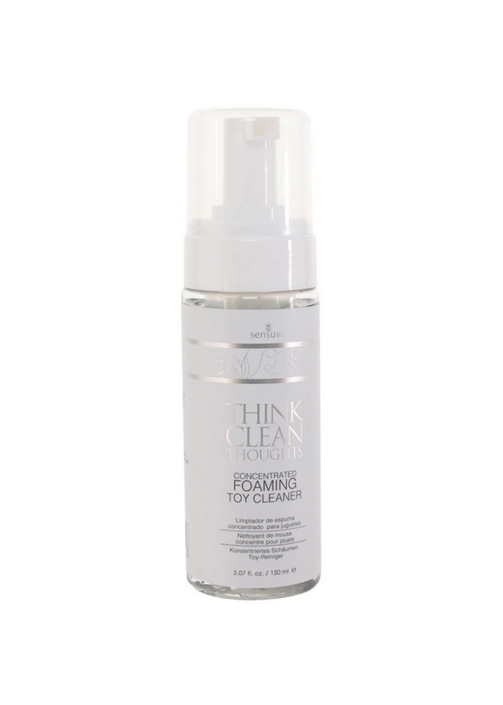 Sensuva Think Clean Thoughts Foaming Toy Cleaner 5.07oz