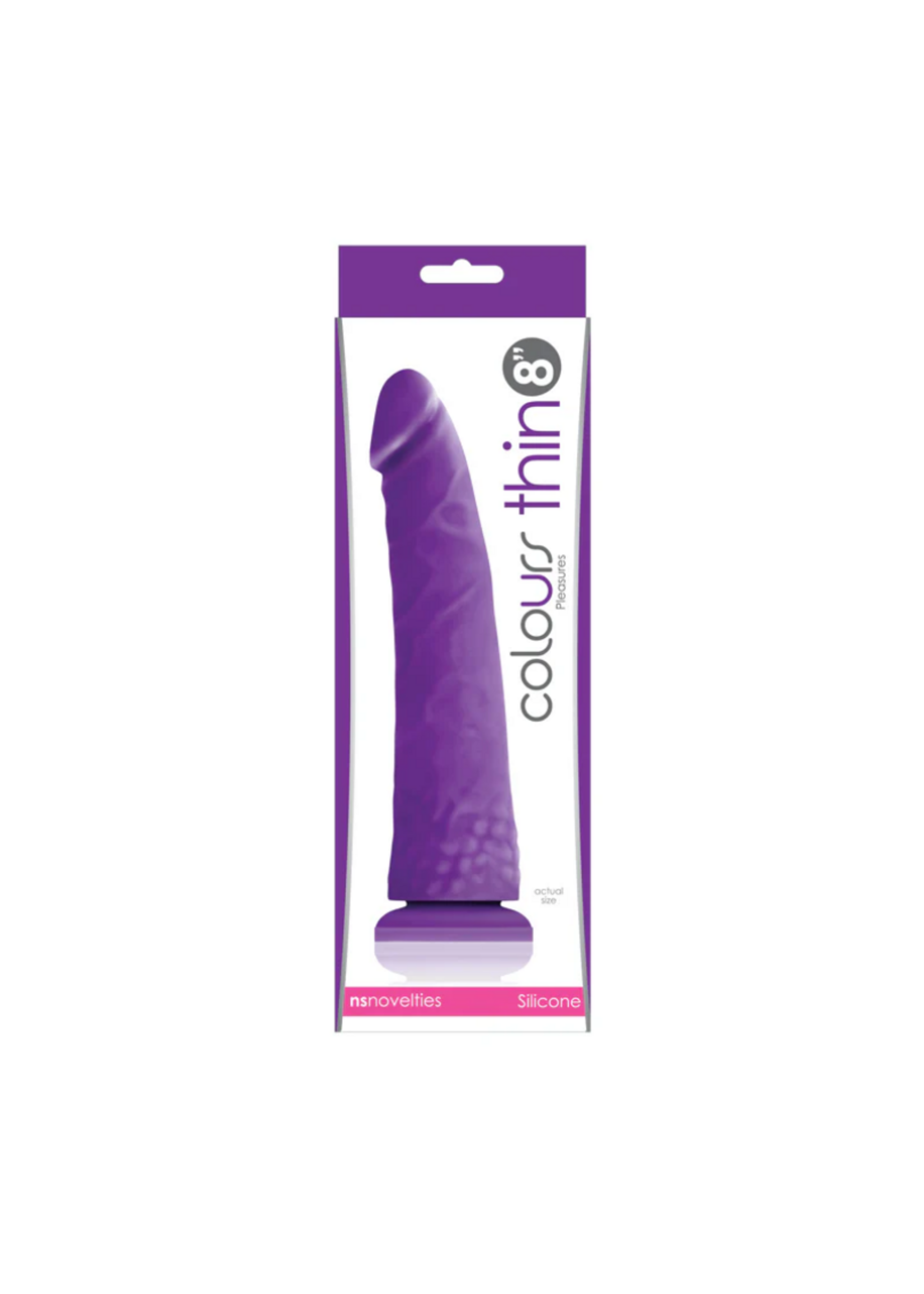 Colours Pleasures Thin 8" - Purple