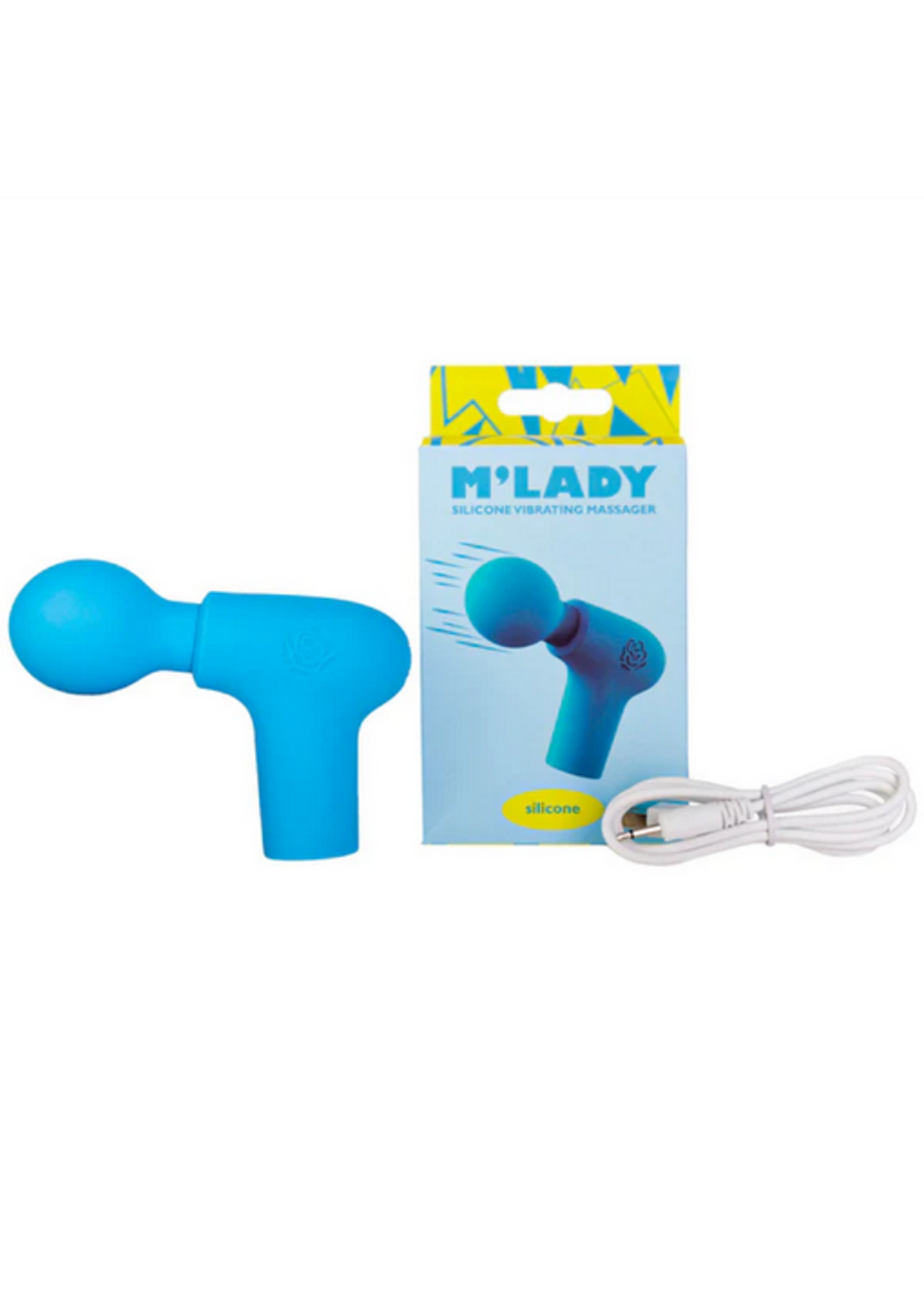 M'Lady M’Lady Silicone Vibrating Massager
