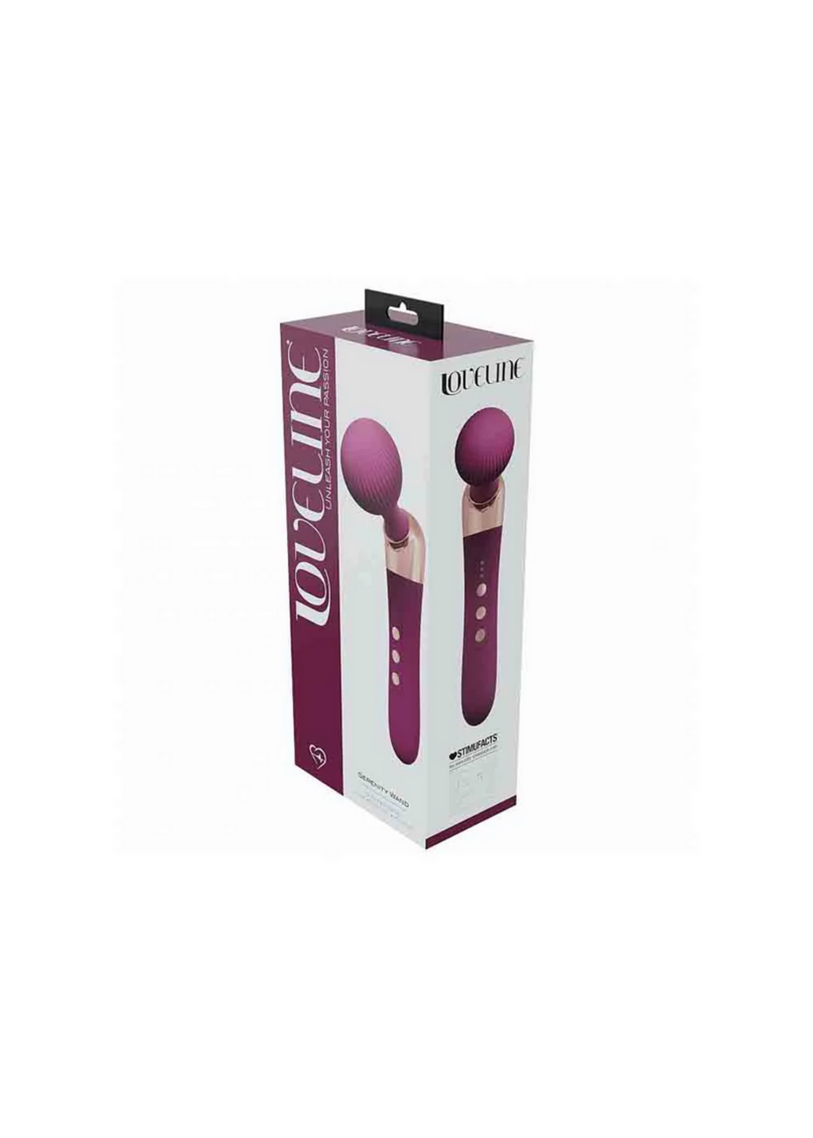 Loveline Serenity Wand - 10 Speed Angled Wand