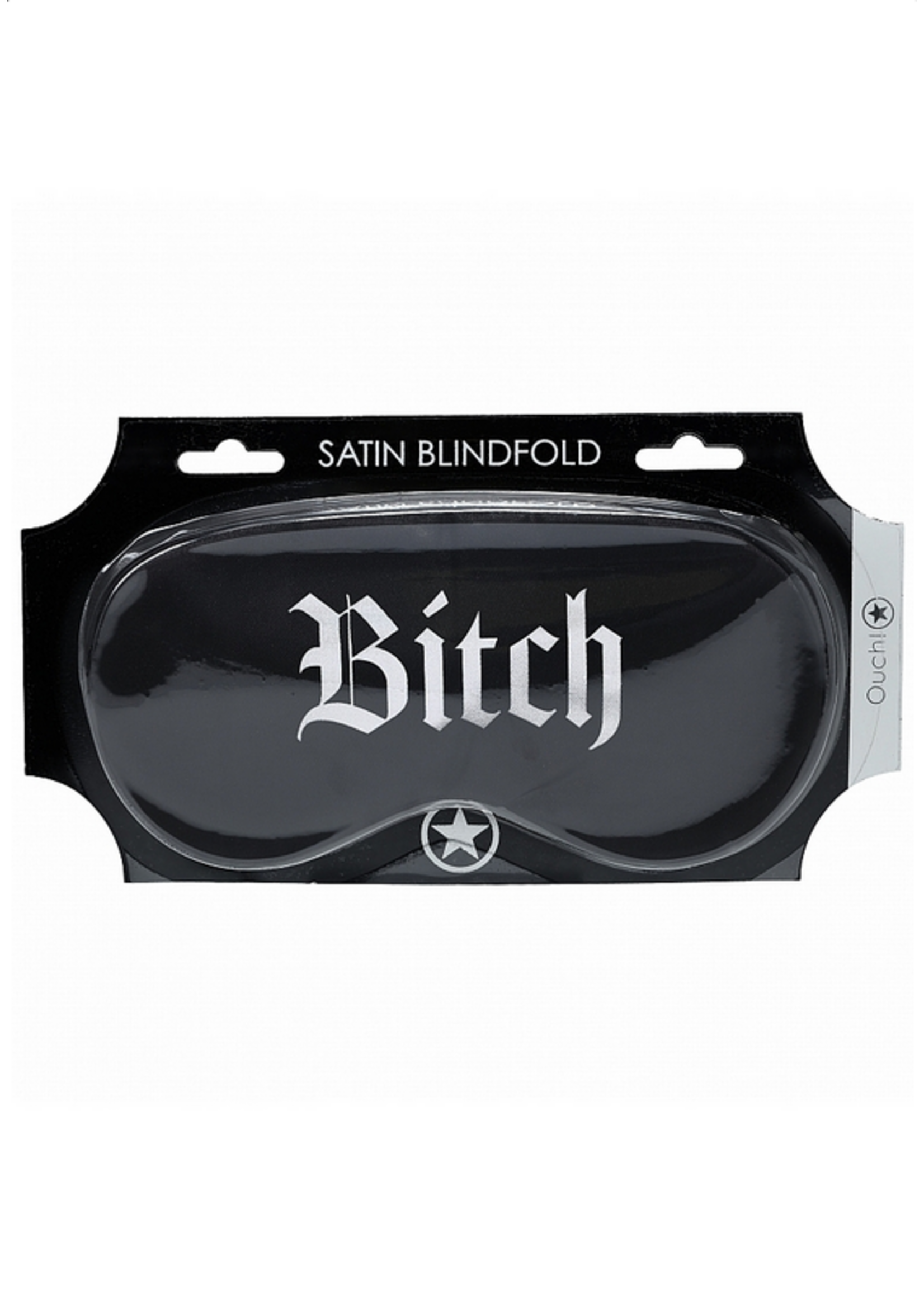 Ouch! Shots - Ouch! - Bitch - Printed Mask - Satin - Black