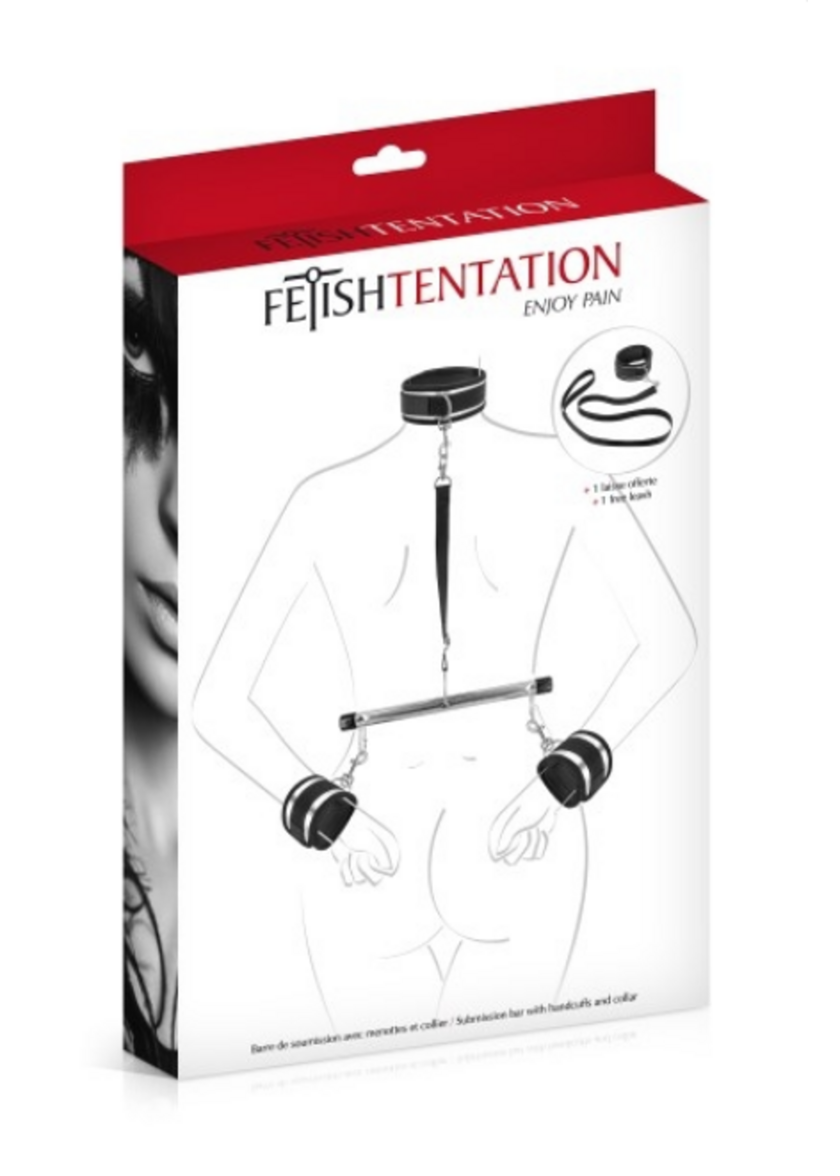 Fetishtentation FT Handcuffs and Submissive Collar