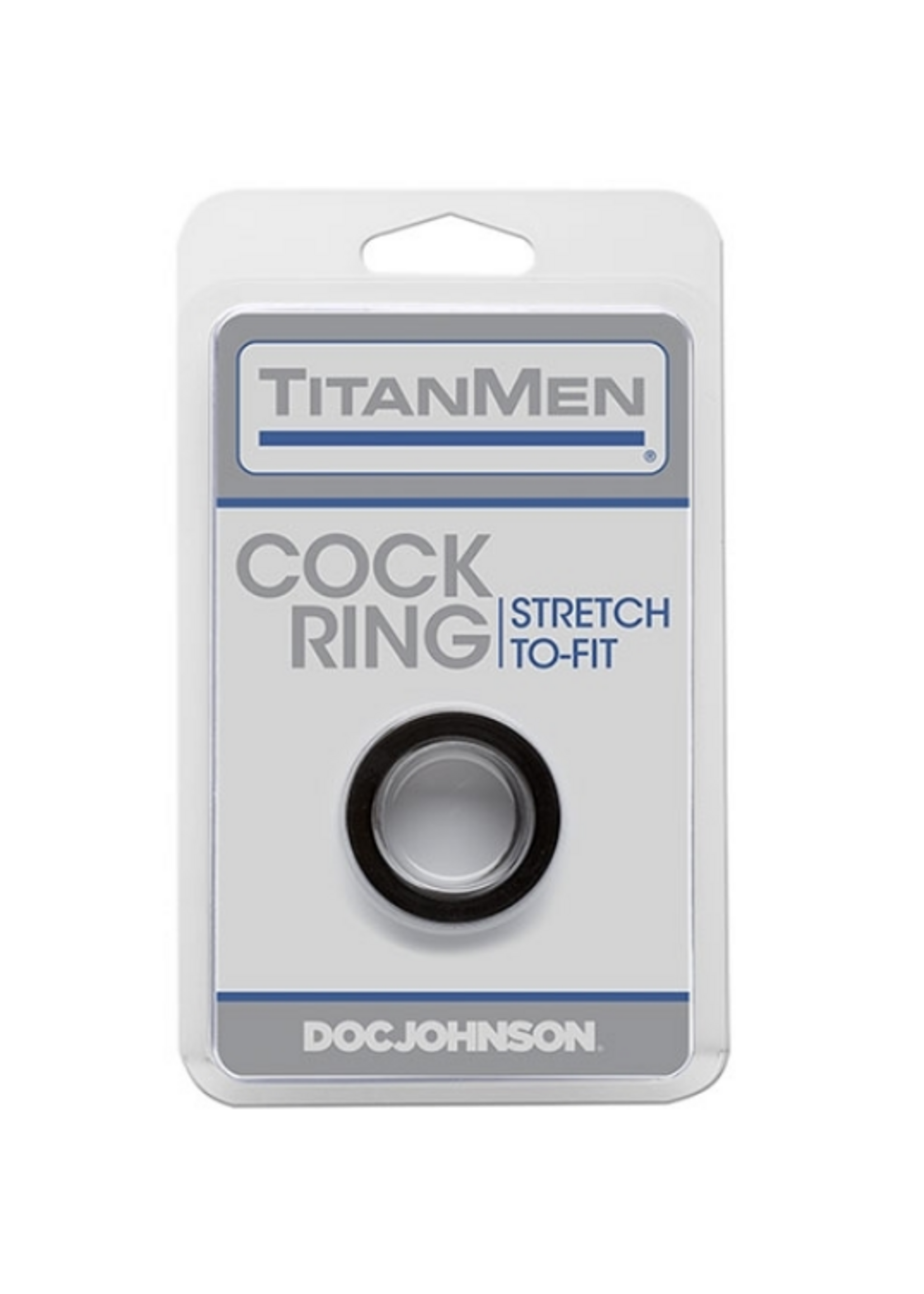 DocJohnson TitanMen® Tools - Cock Ring - Black