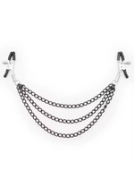 Black Chain Nipple Clamps