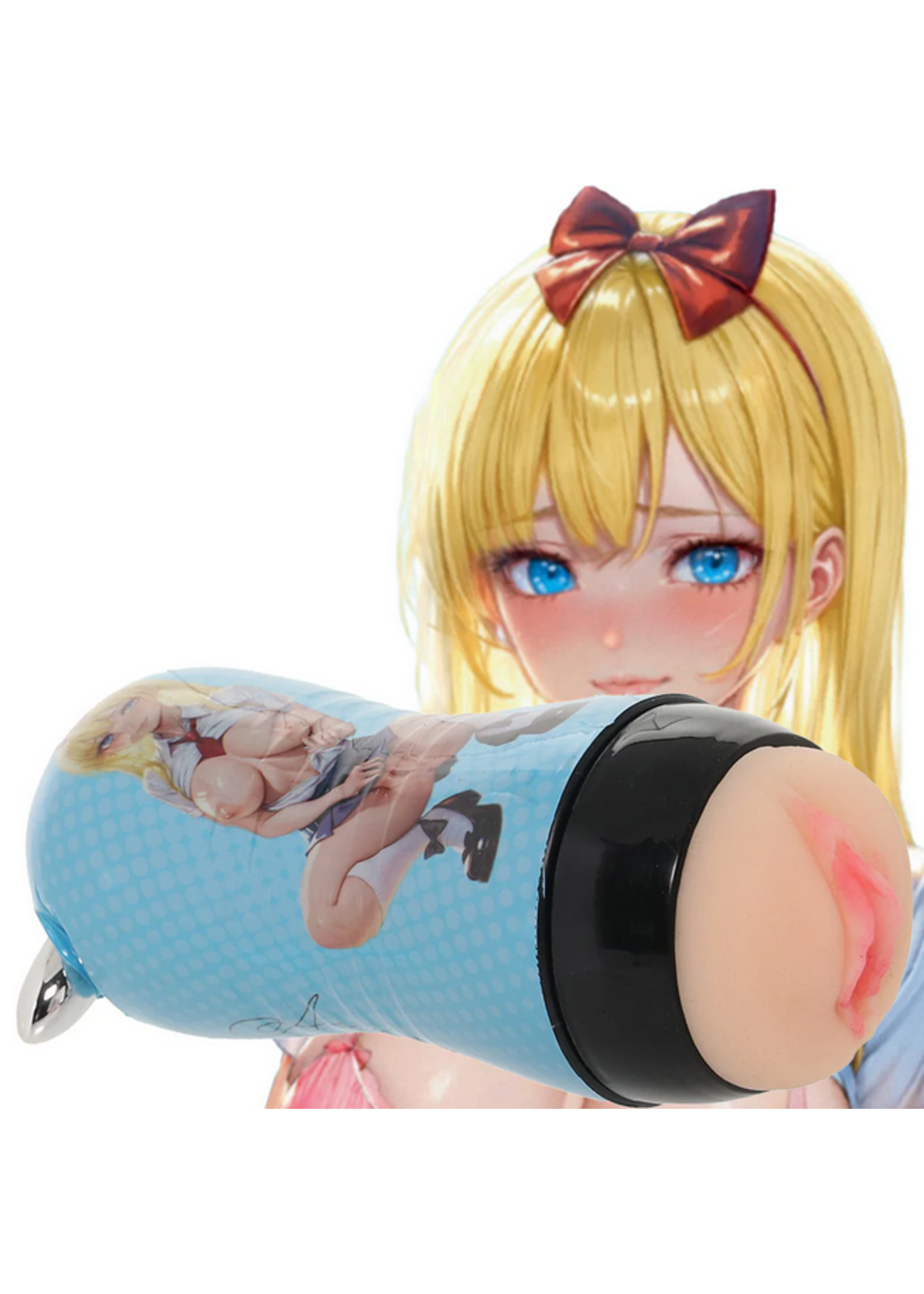 XR Hentai Fantasies Asuna School Girl Vibrating Stroker