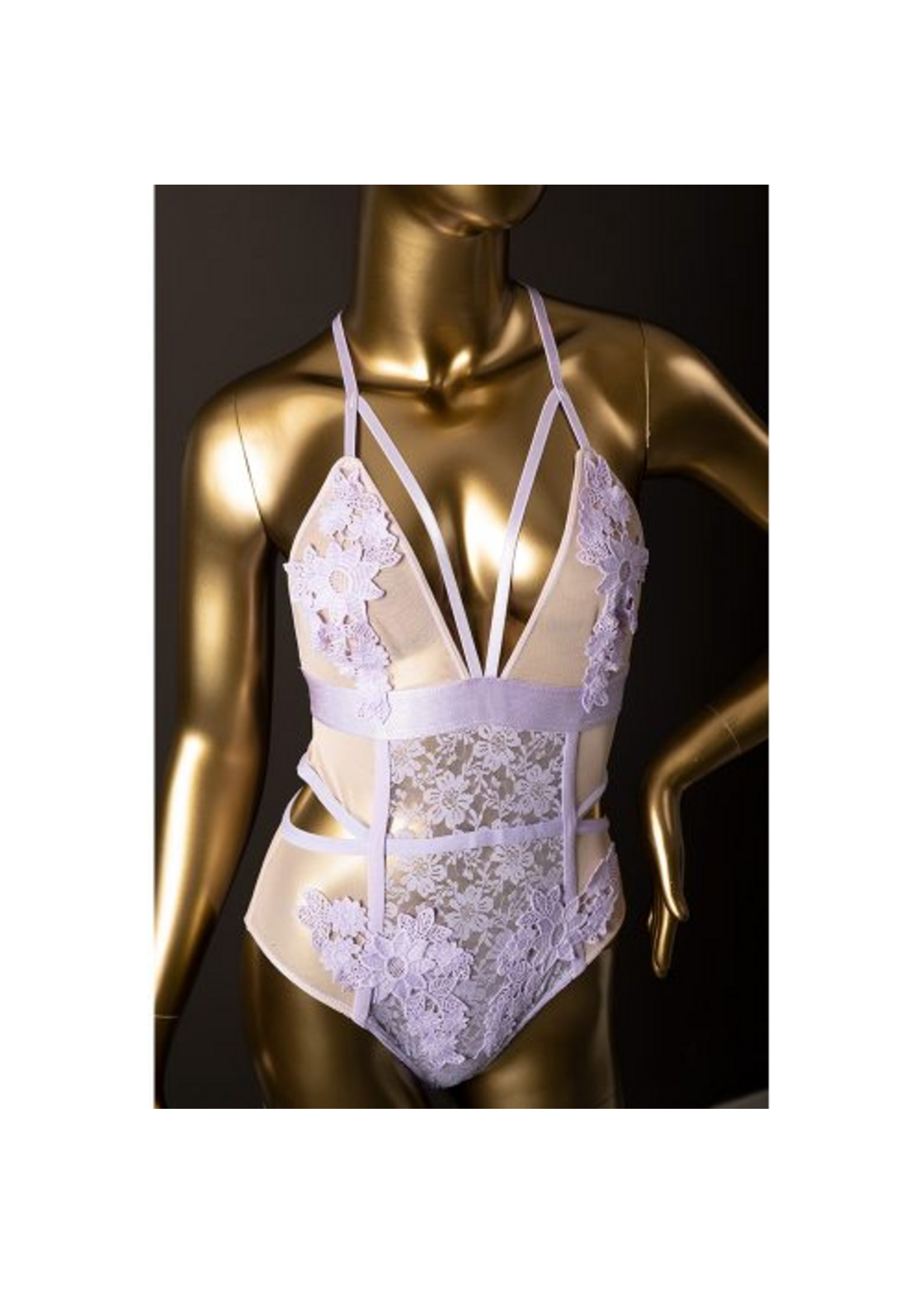 Teddy Flower Pastel Lilac Large