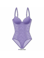 Teddy Leo Paisley Purple Medium