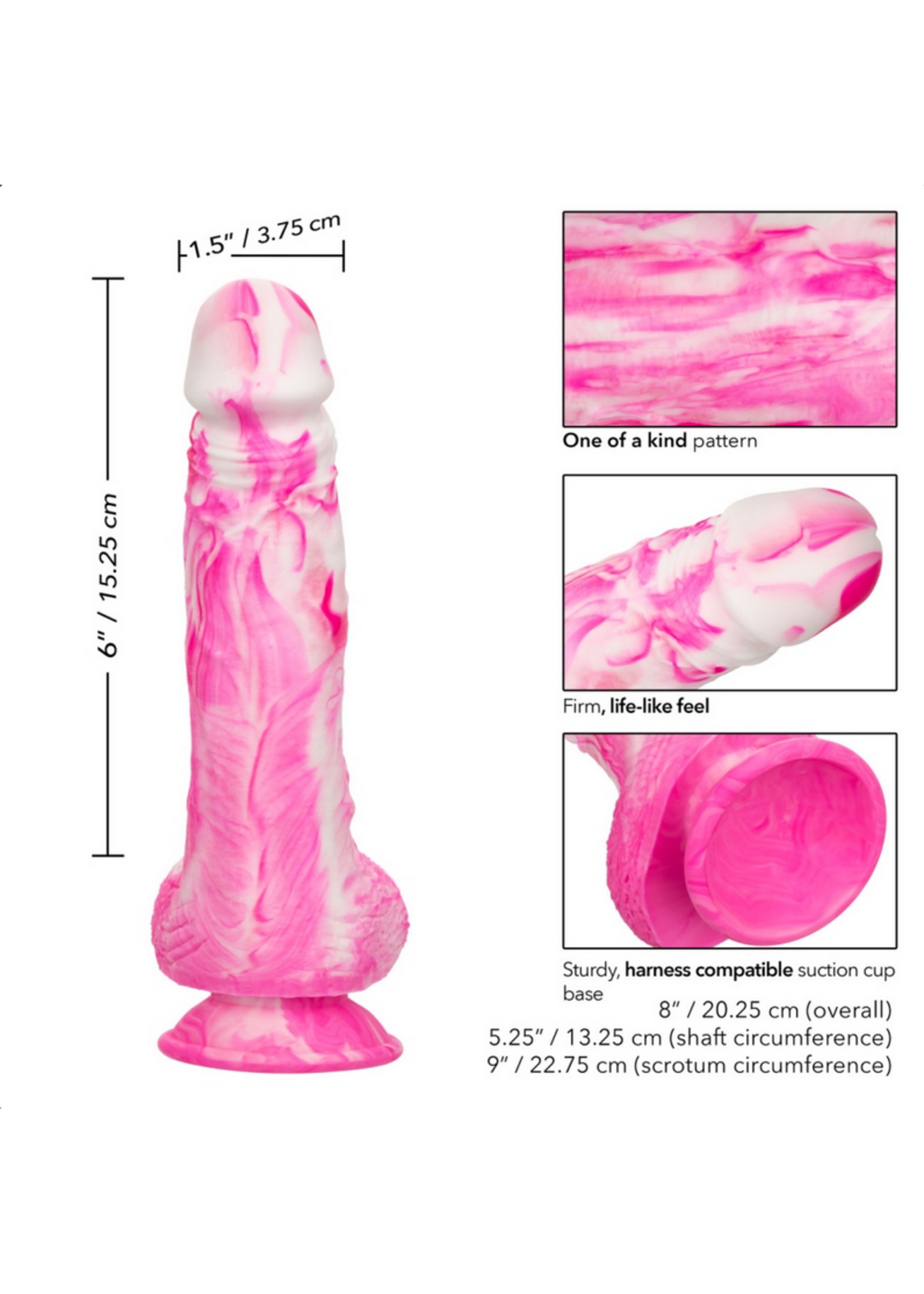 Calexotics Twisted Love Twisted Dong - Pink