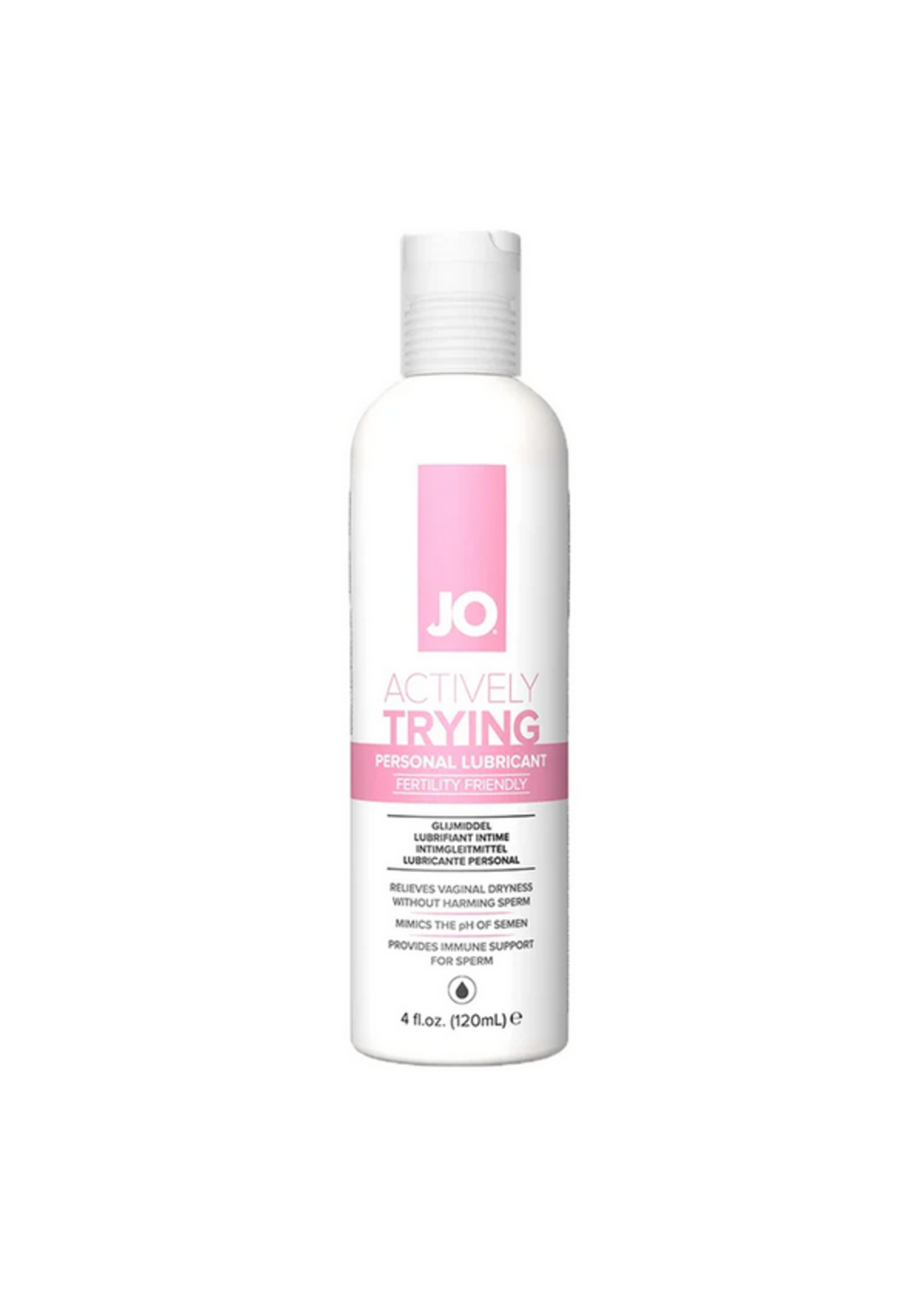 JO Actively Trying - Paraben-Free - 4 oz / 120 mL