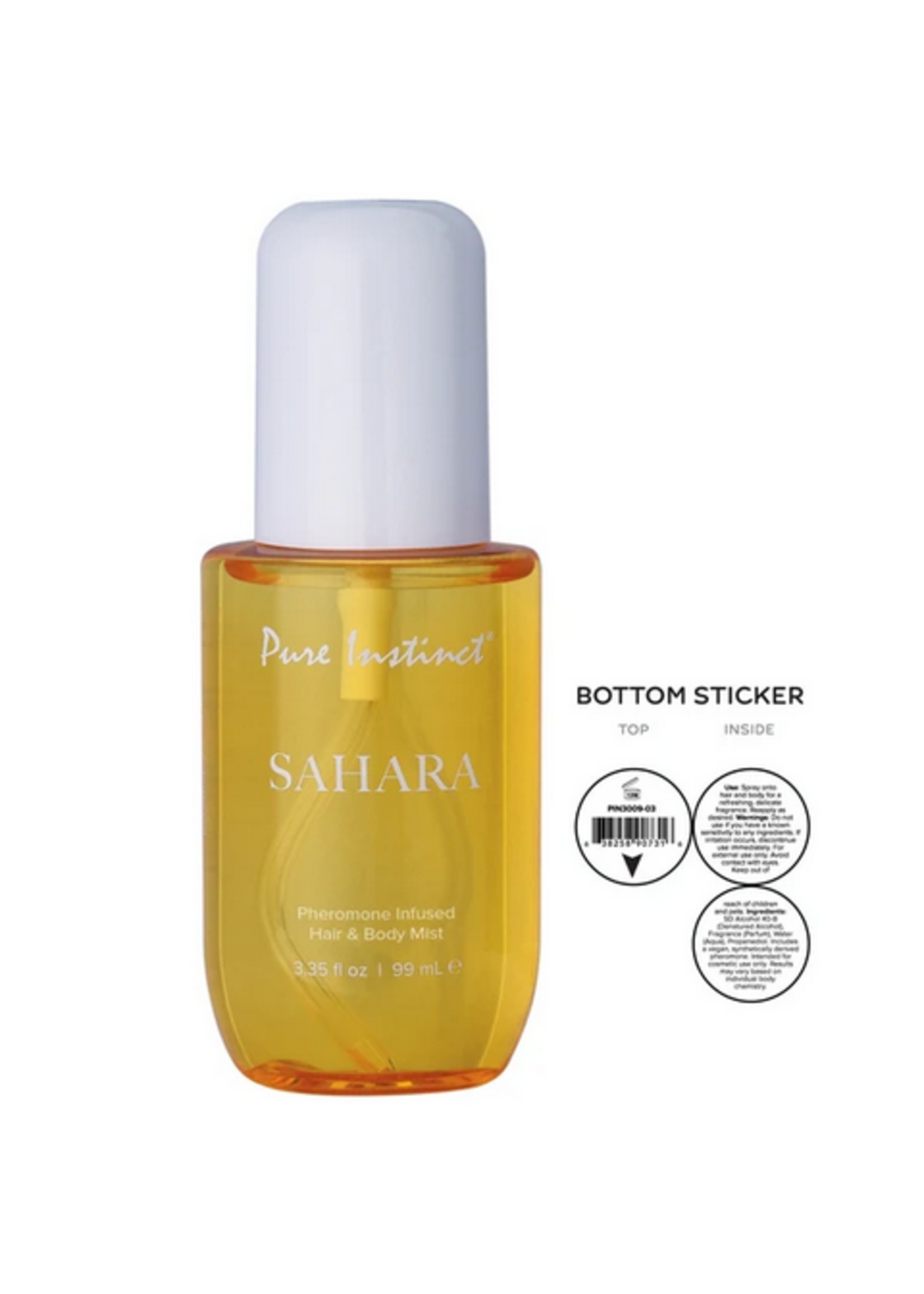 Pure Instinct PURE INSTINCT - PHEROMONE HAIR & BODY MIST - SAHARA - 3.35 floz | 99mL