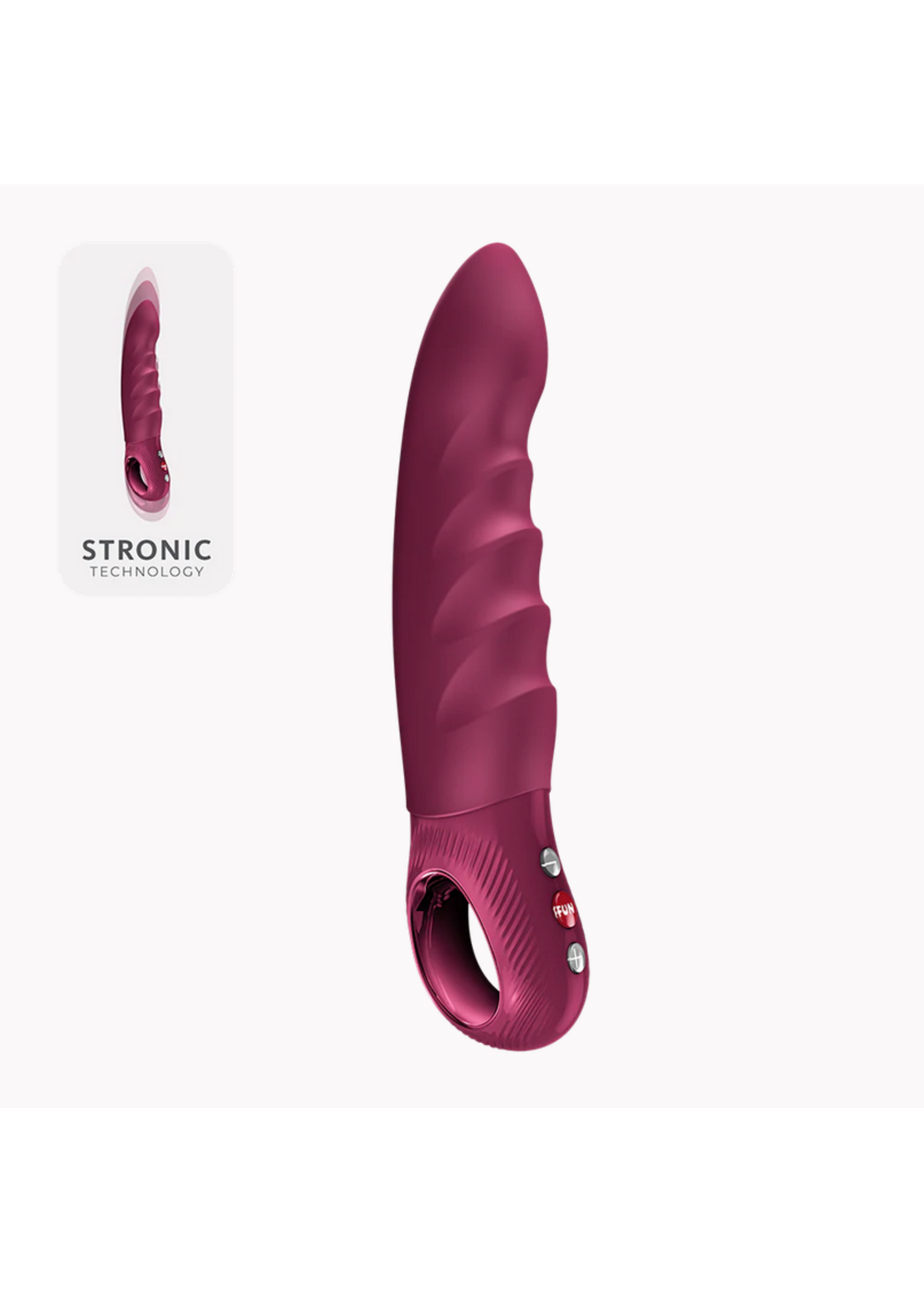 Fun Factory Stronic Deep - Wine Red