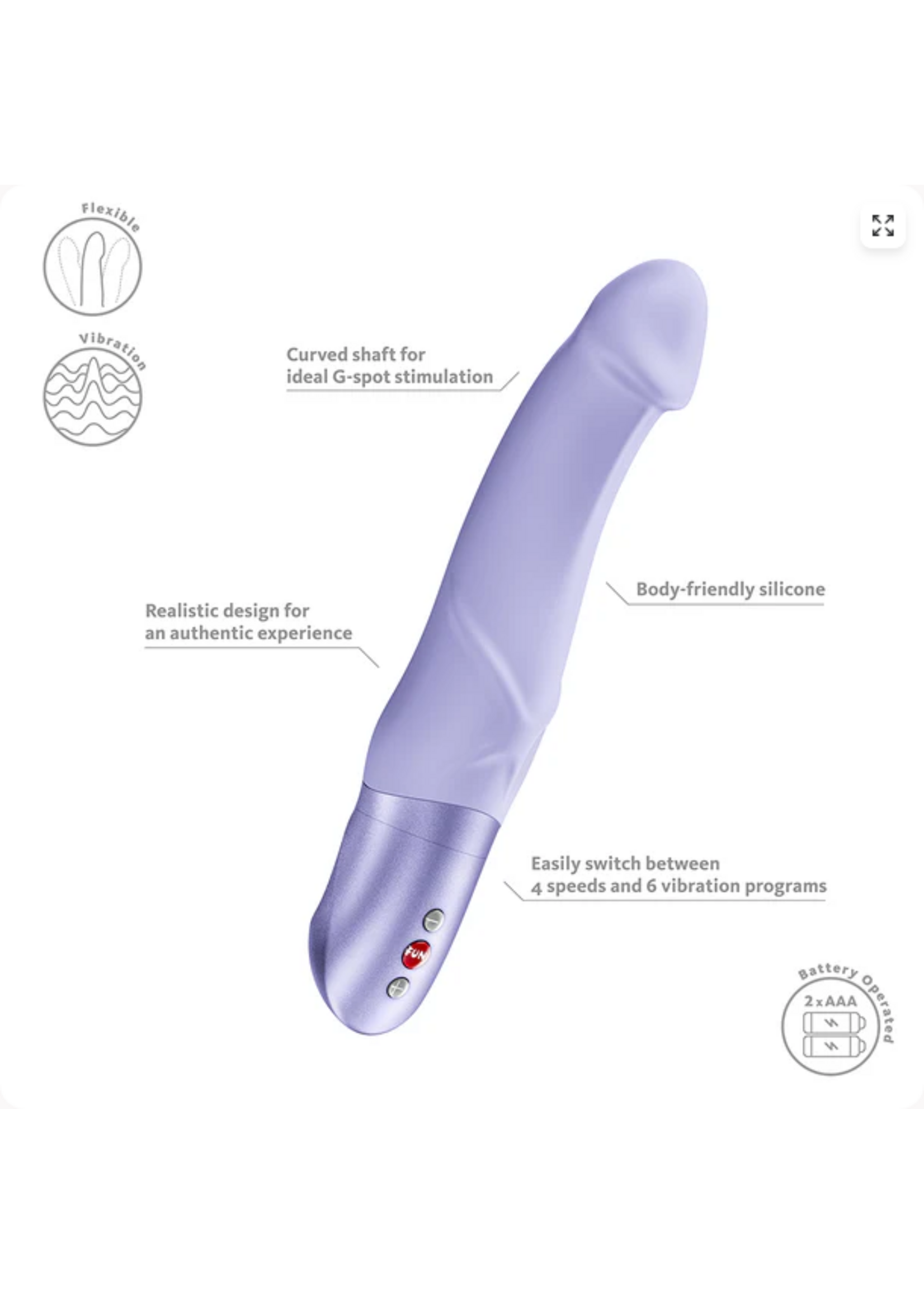 Fun Factory Mr. Boss - Light Purple