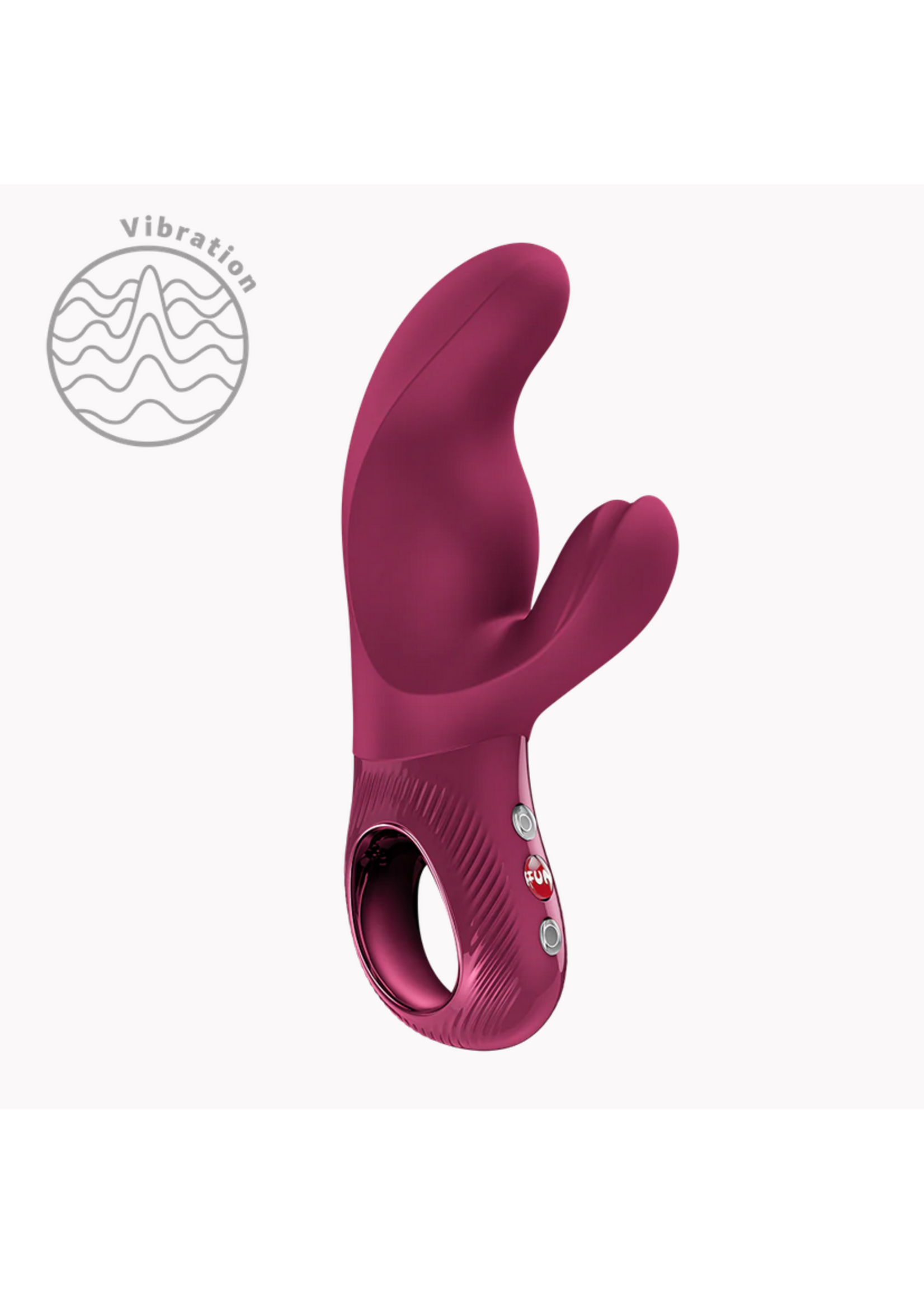 Fun Factory Miss Bi - Wine Red