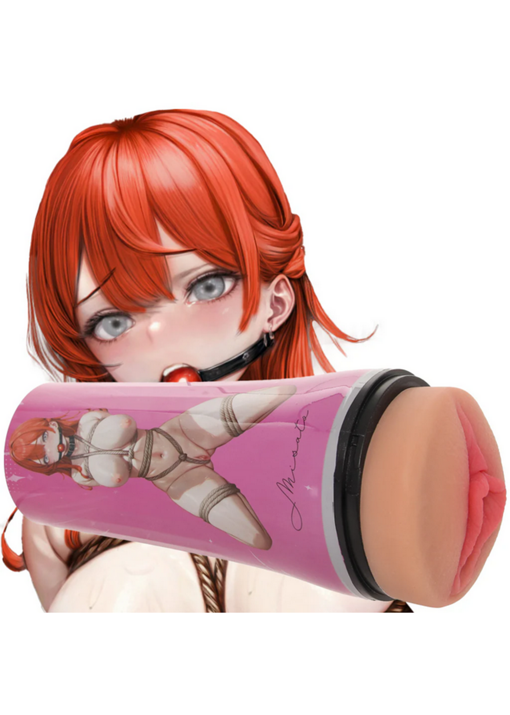 XR Hentai Fantasies Misato Shibari Girl Stroker