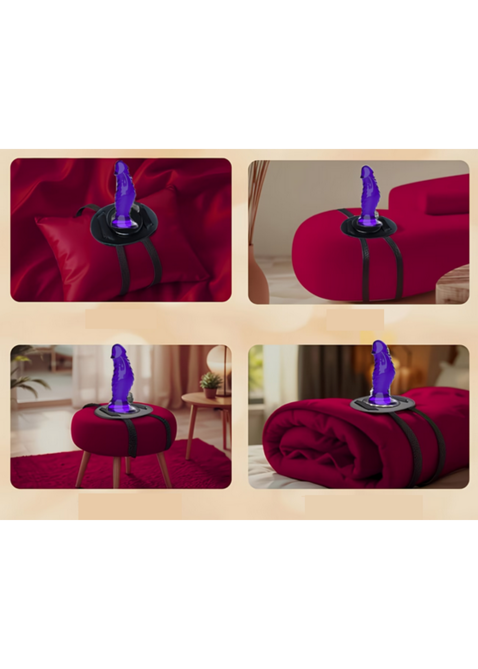Suction Dildo Thigh / Universal Strap