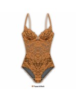 French Affair – Teddy Jewel Topaz & Black