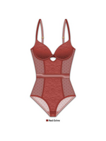 French Affair – Teddy Dot Band Red Ochre LRG