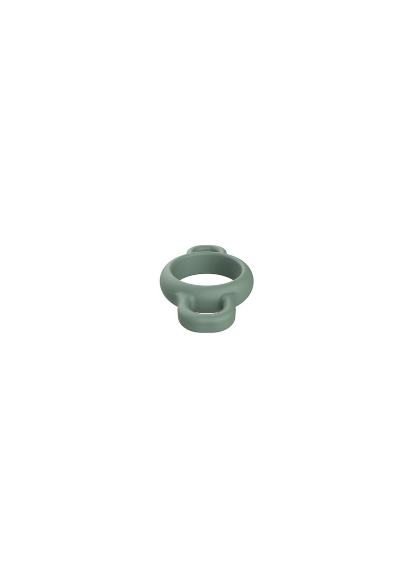 Nobü U-Control – Mano Silicone Cockring – Green