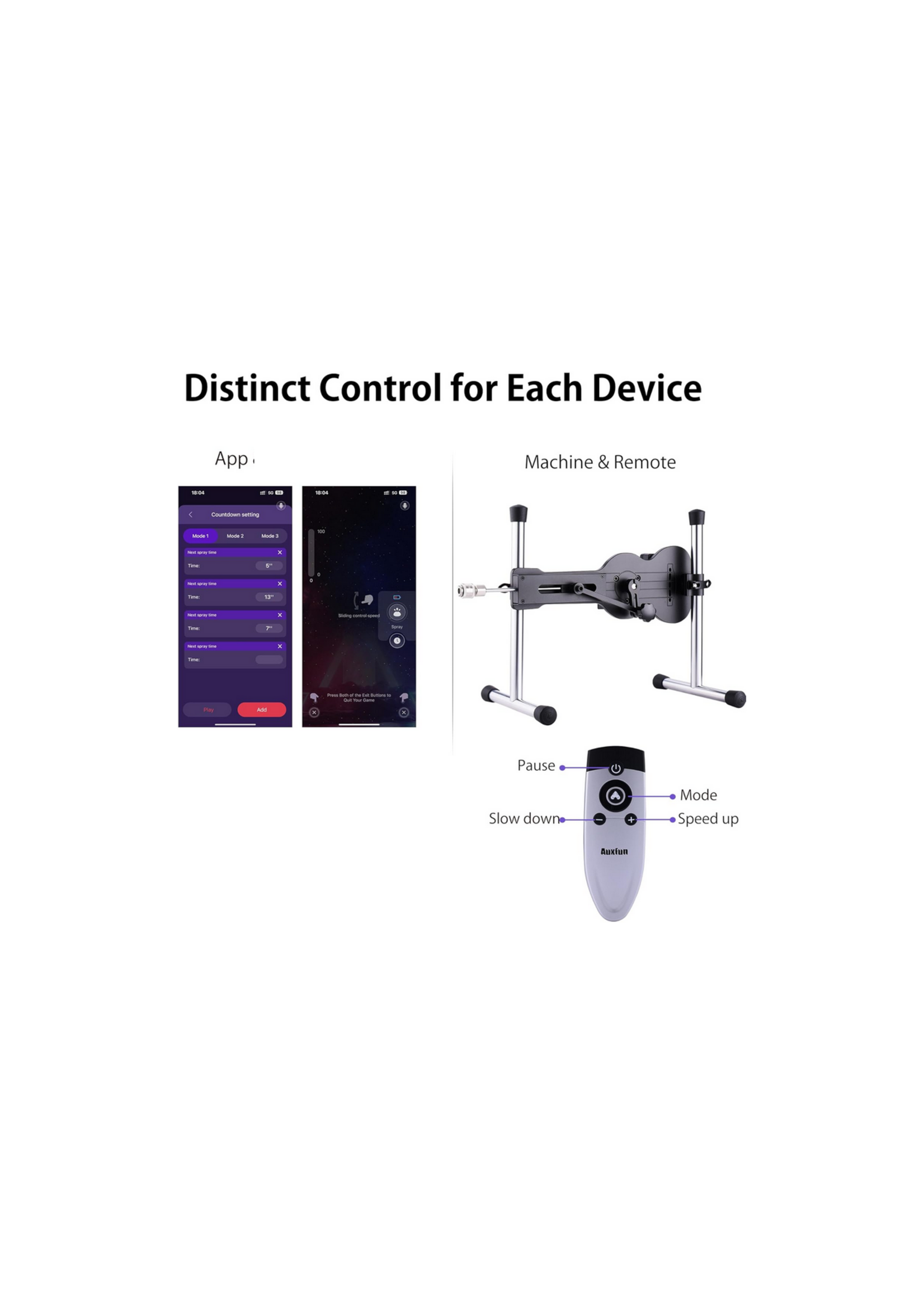 Mini Thrusting Love Machine w/ Remote and App Cont