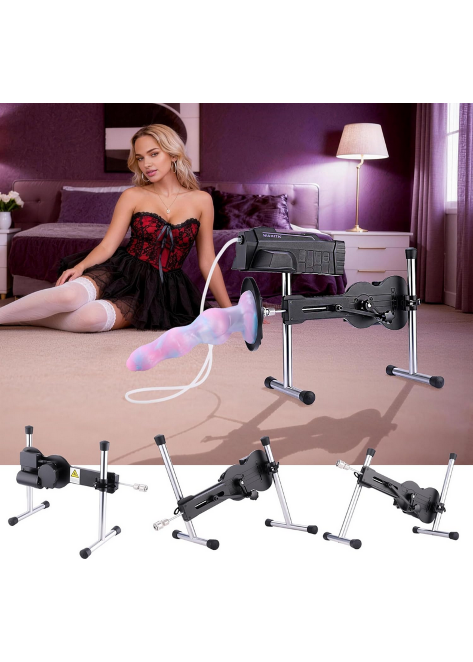 Mini Thrusting Love Machine w/ Remote and App Cont