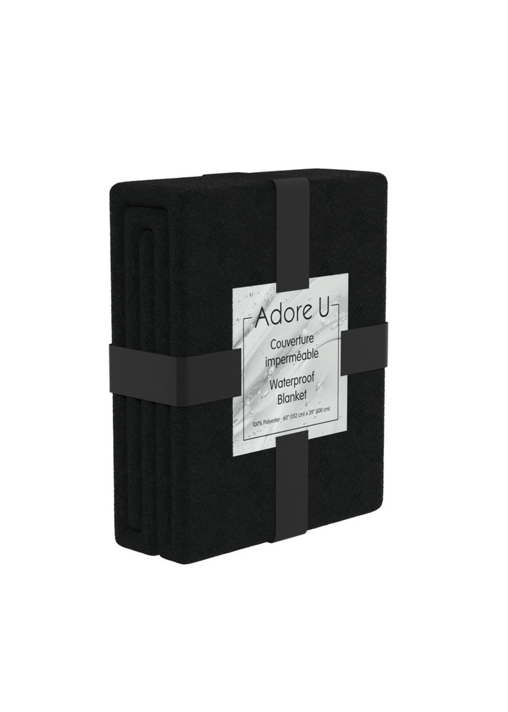 Adore U Höm Waterproof Blanket - Black