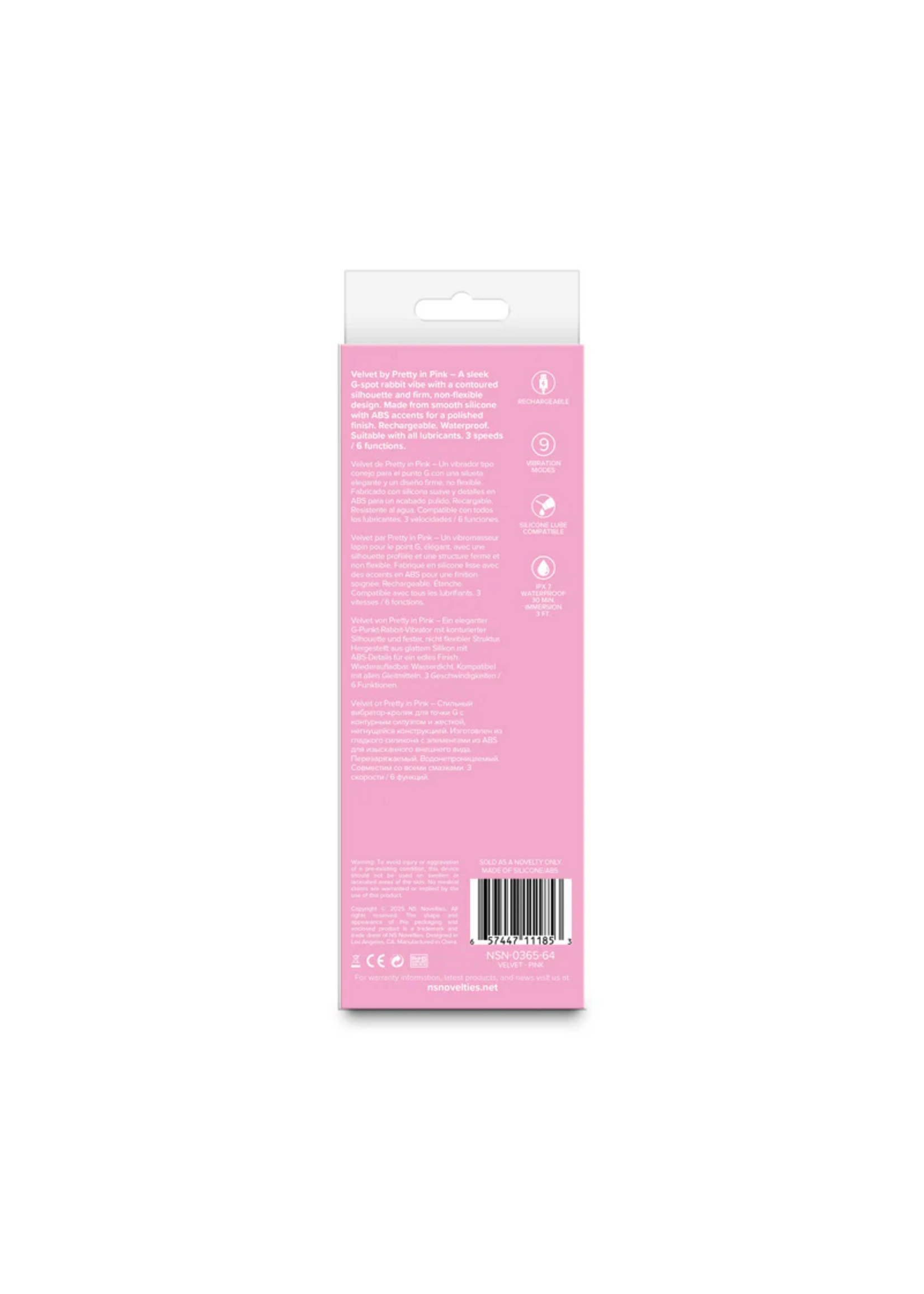 NSN Pretty in Pink - Velvet - Pink