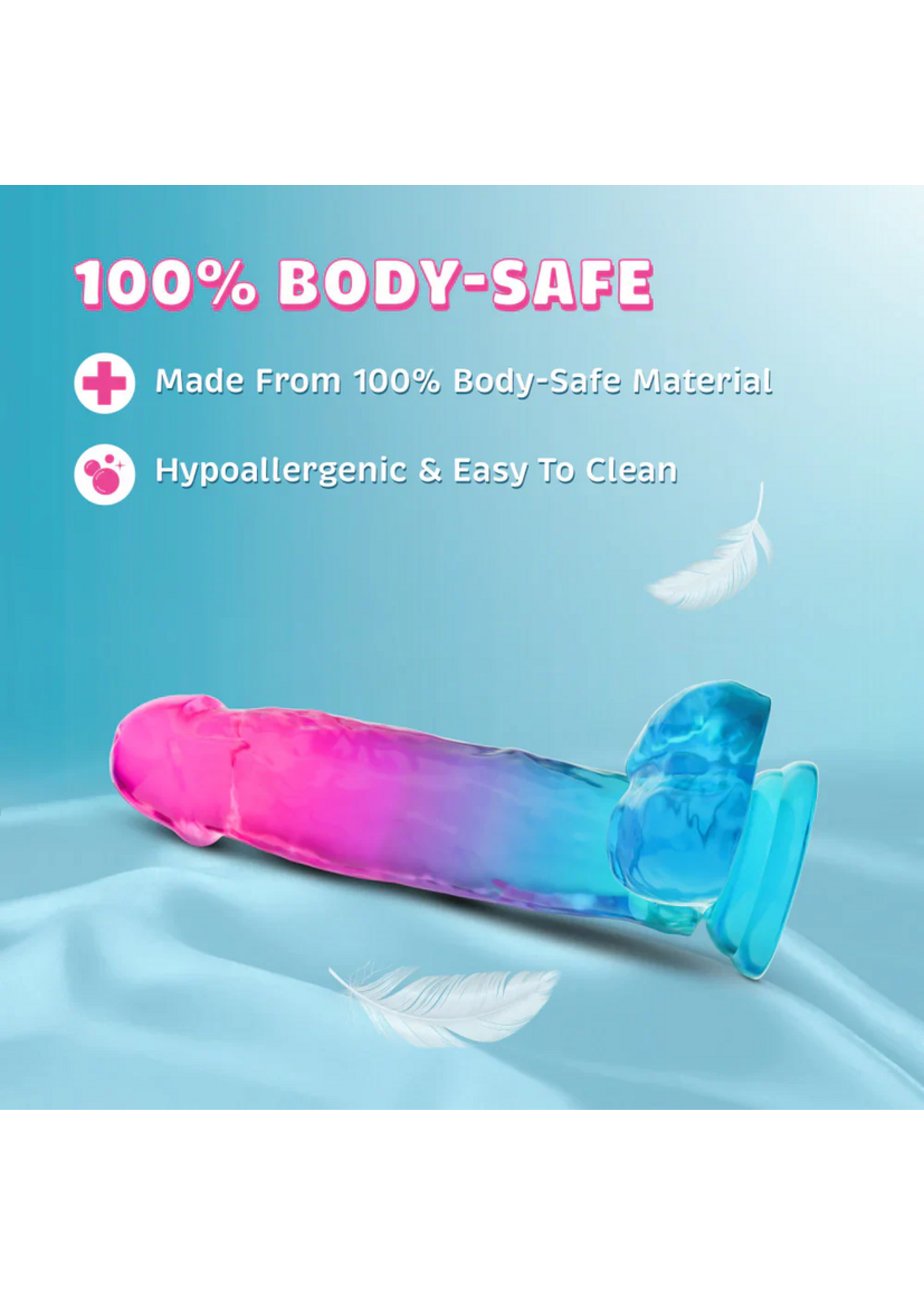 Blush B Yours - Candy Colored Dildo
